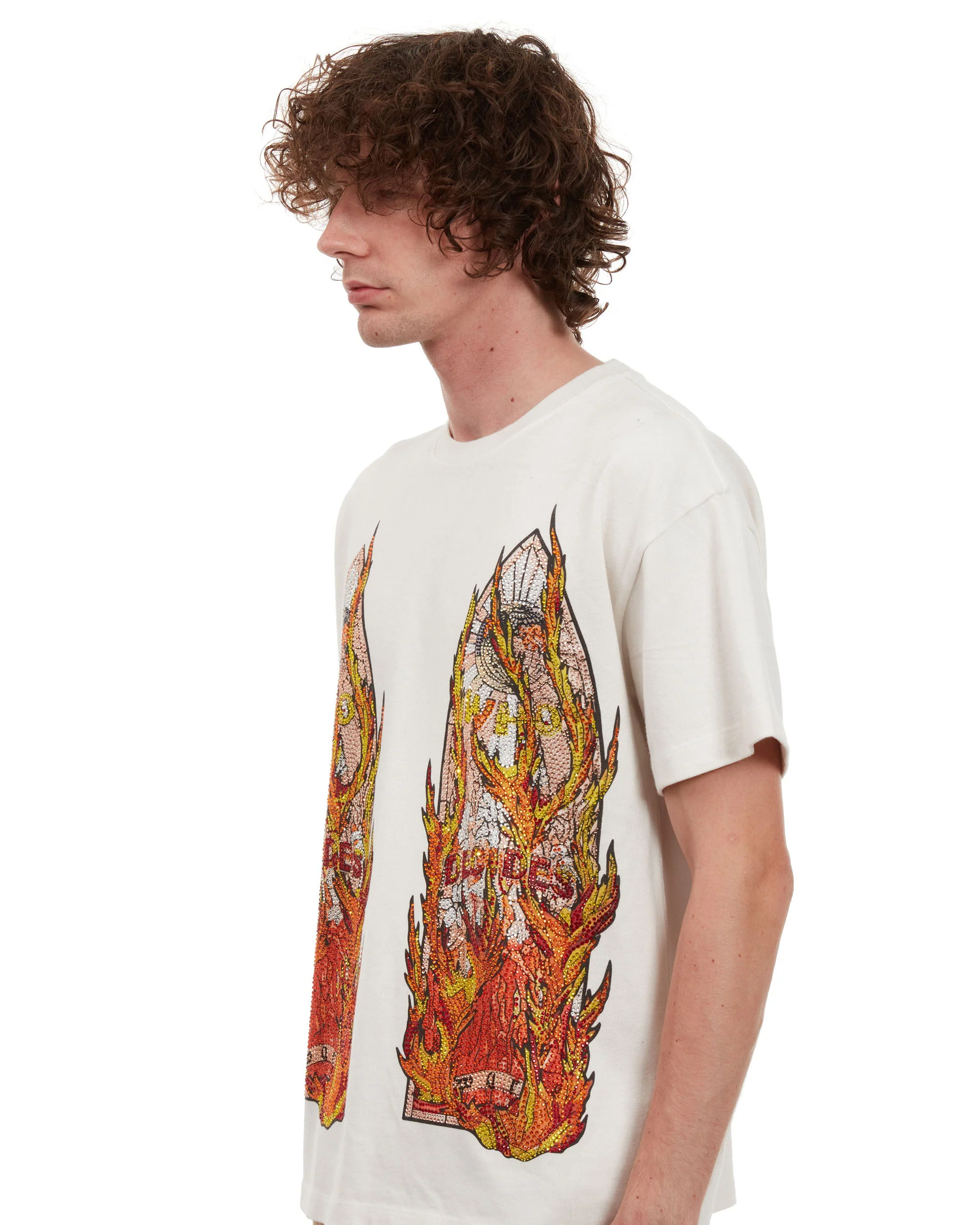 RHINESTONE FLAME GLASS JERSEY - Image 4