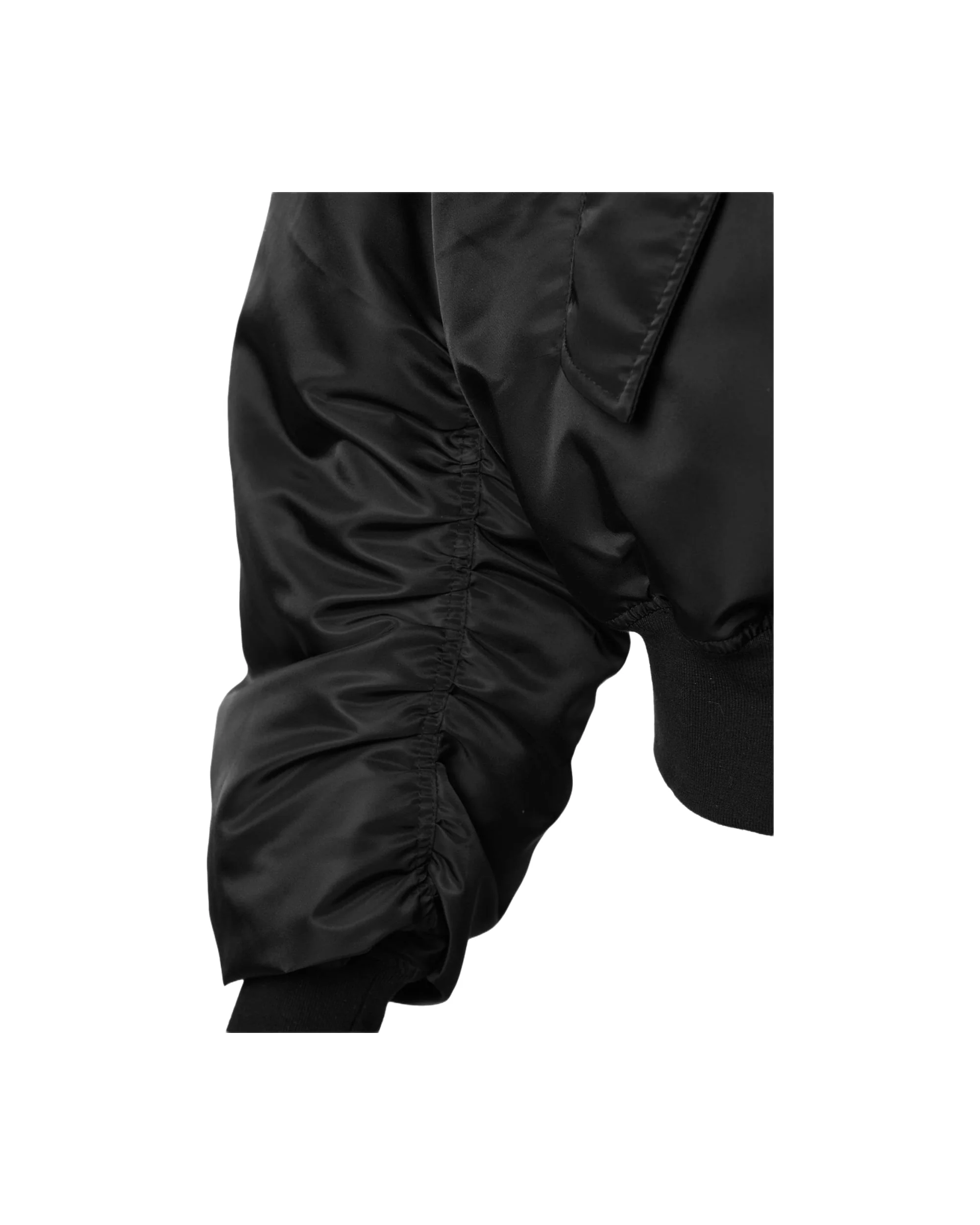 RHINESTONE HOODED BOMBER JACKET - Image 5