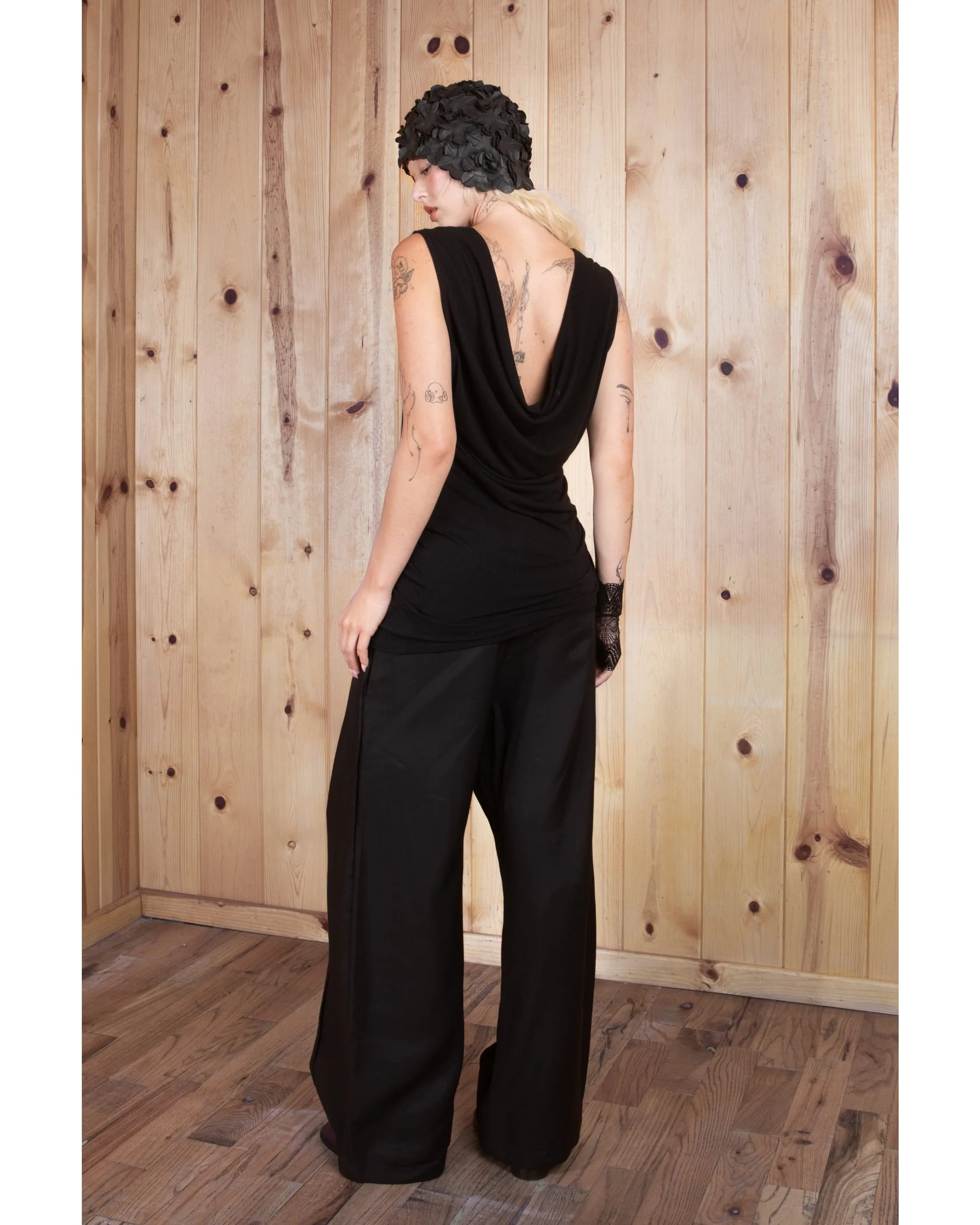 RIPPLE TOP - BLACK - Image 7