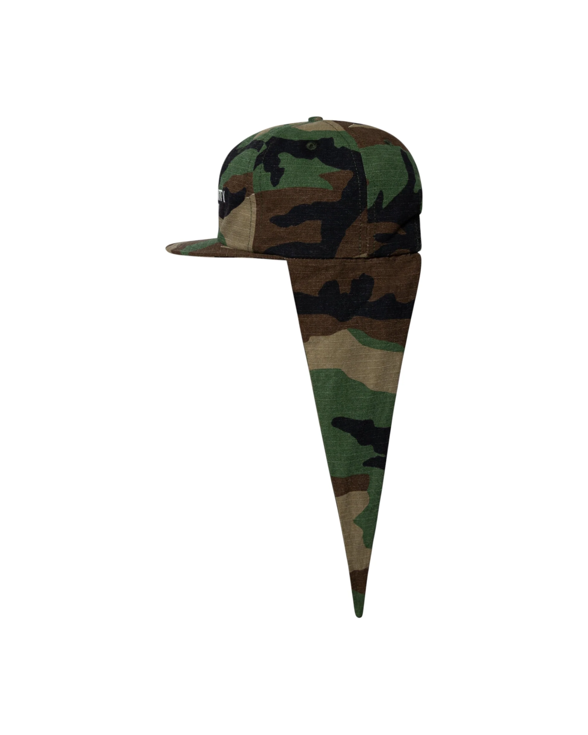 Ripstop Camo Short Brim Triptych Cap - Image 5