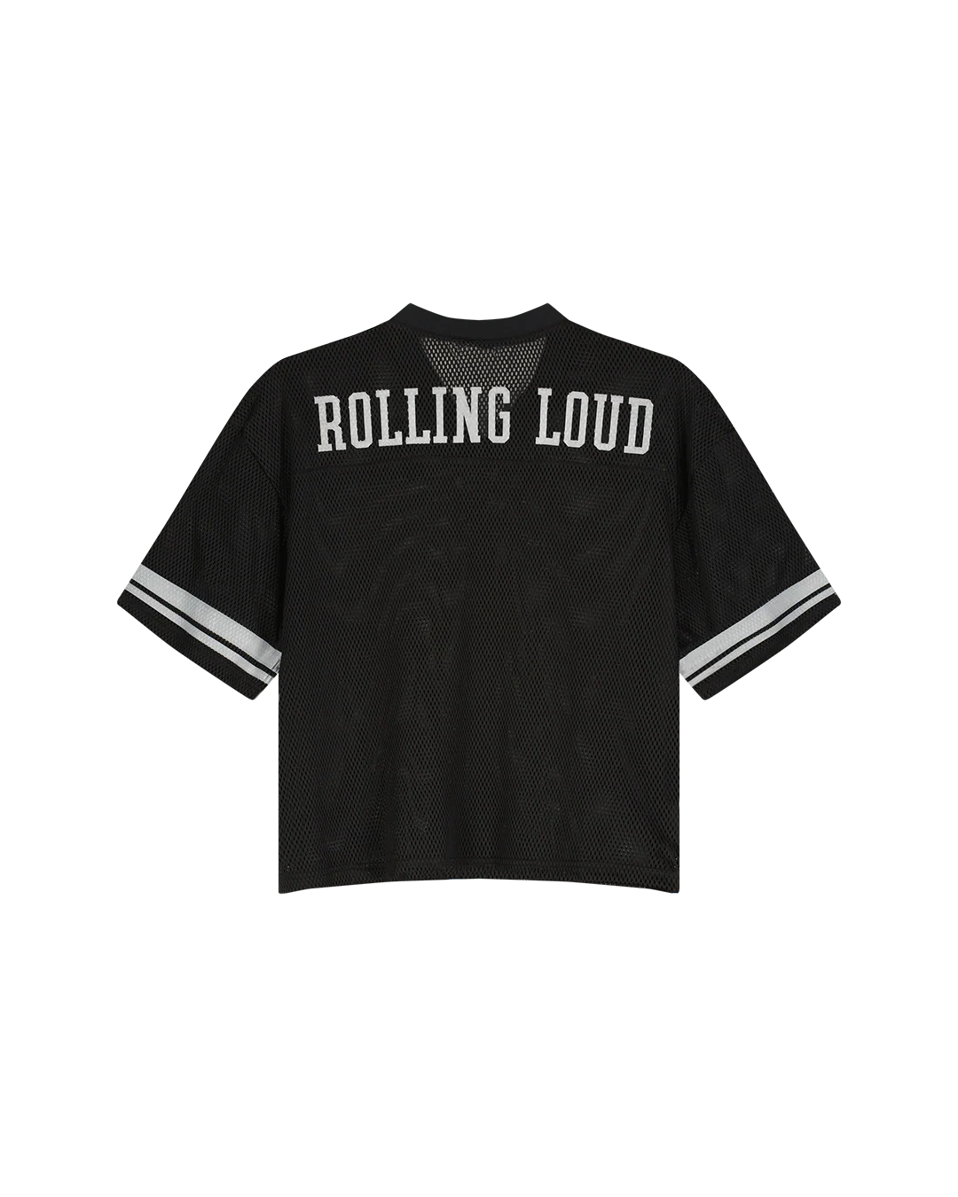RL Home Team Black Mesh Crop Jersey - Image 2