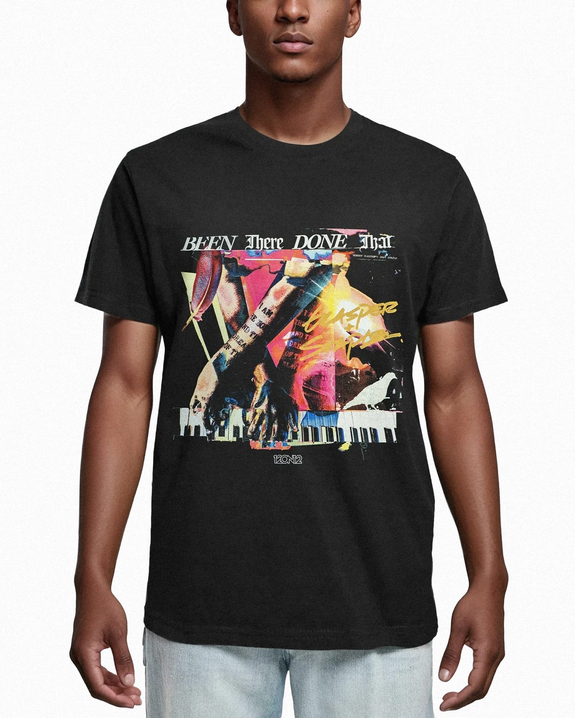 Robert Glasper x Jeff Staple 'Been There Done That' Short Sleeve T-Shirt - Image 2