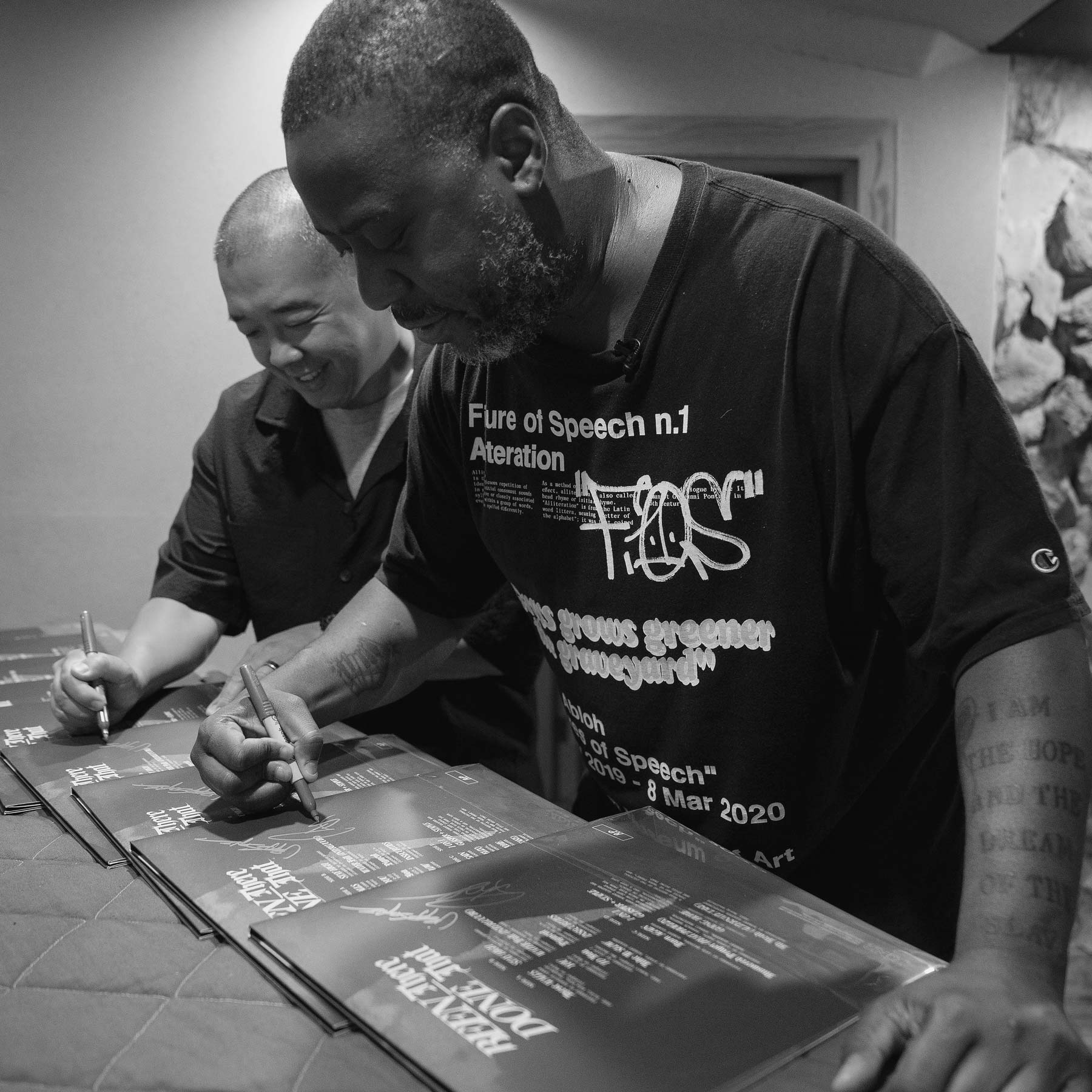 Robert Glasper x Jeff Staple Vinyl Record, co-signed by the artist - Image 23