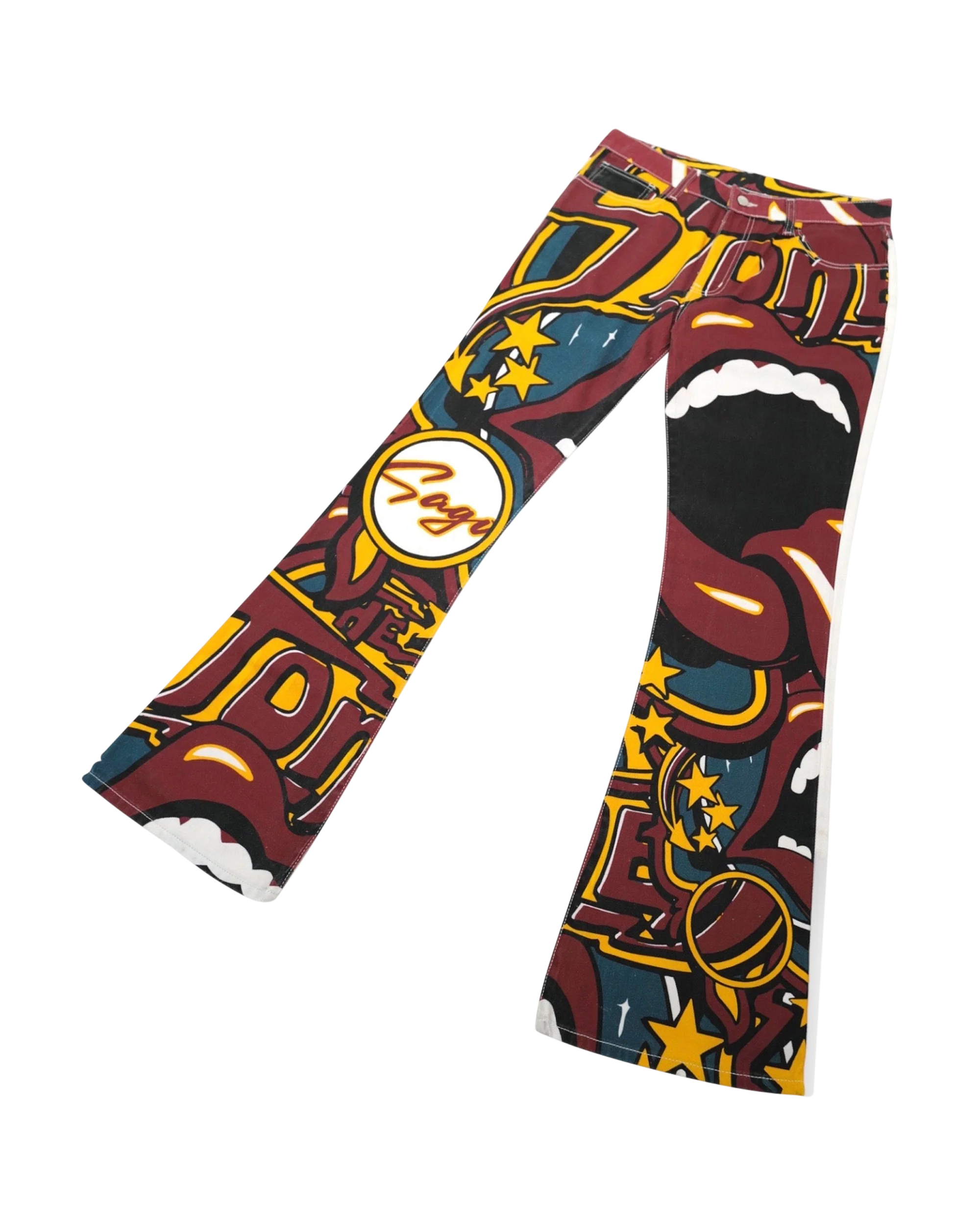 Rolling stones graphic Pants - Image 6