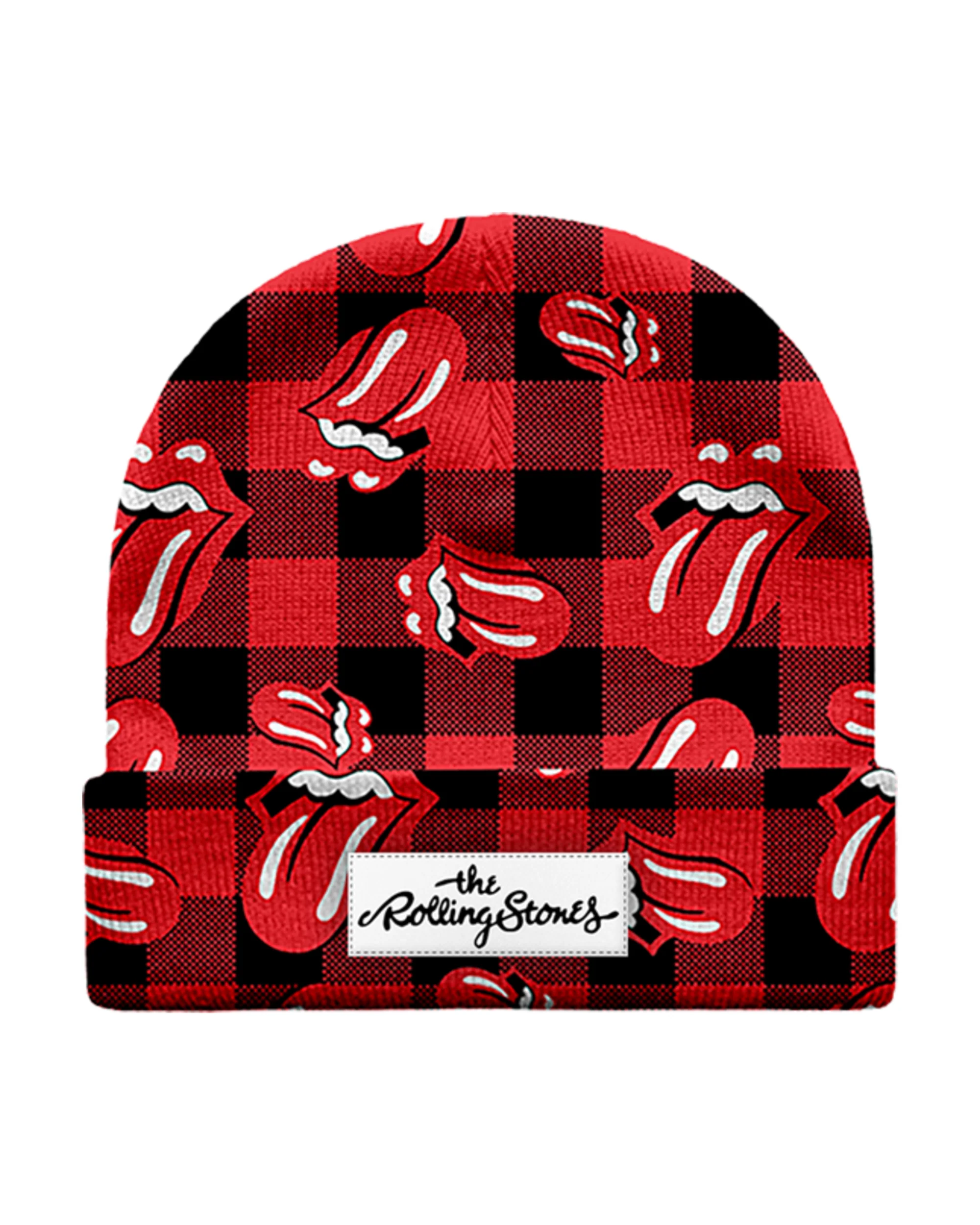 RS Tongue Plaid Winter Beanie