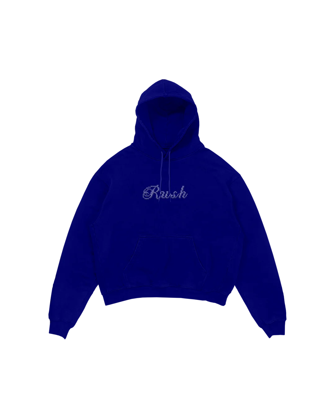Rush Royal Rhinestone Hoodie