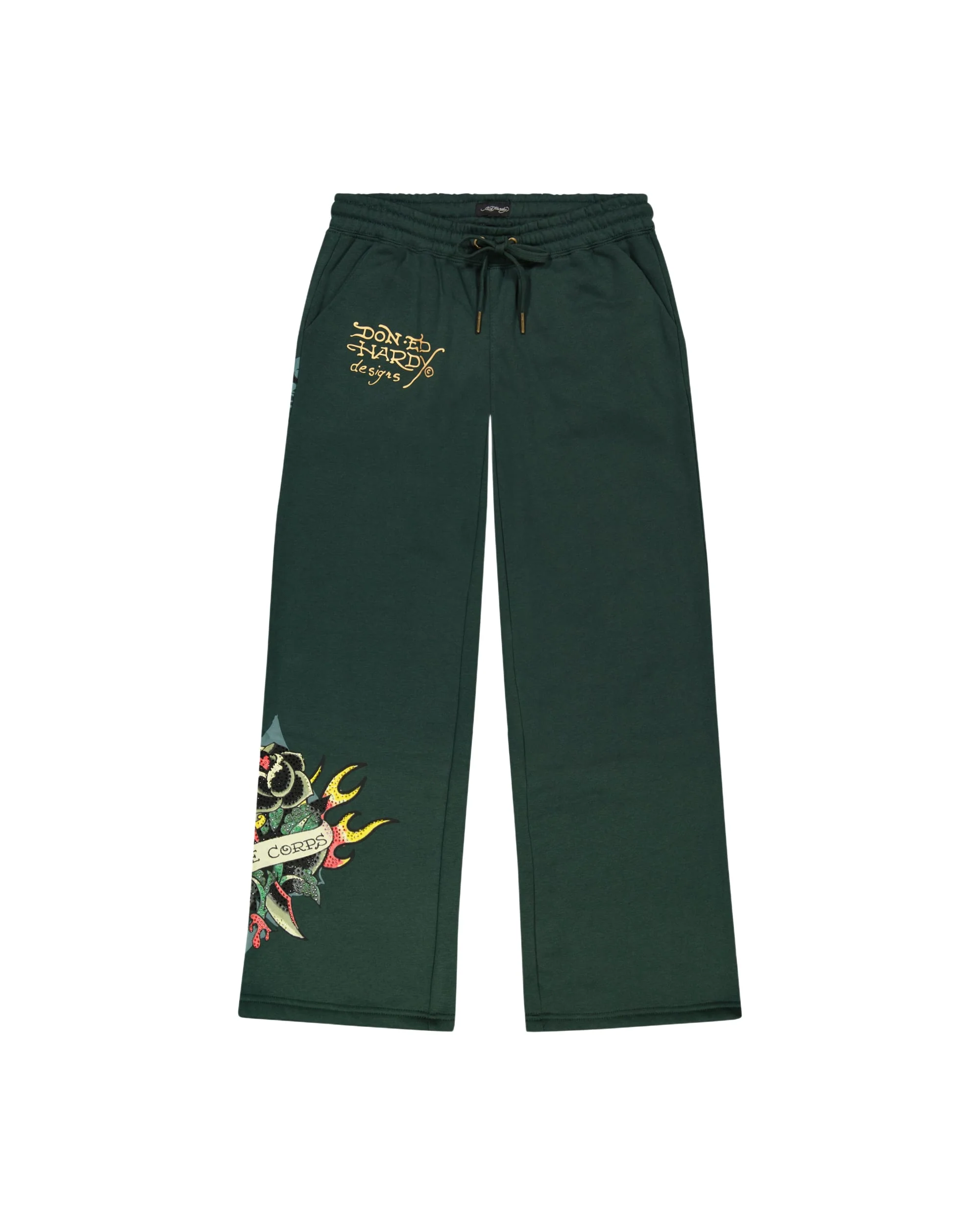 Sacred Heart Rhinestone Sweatpants