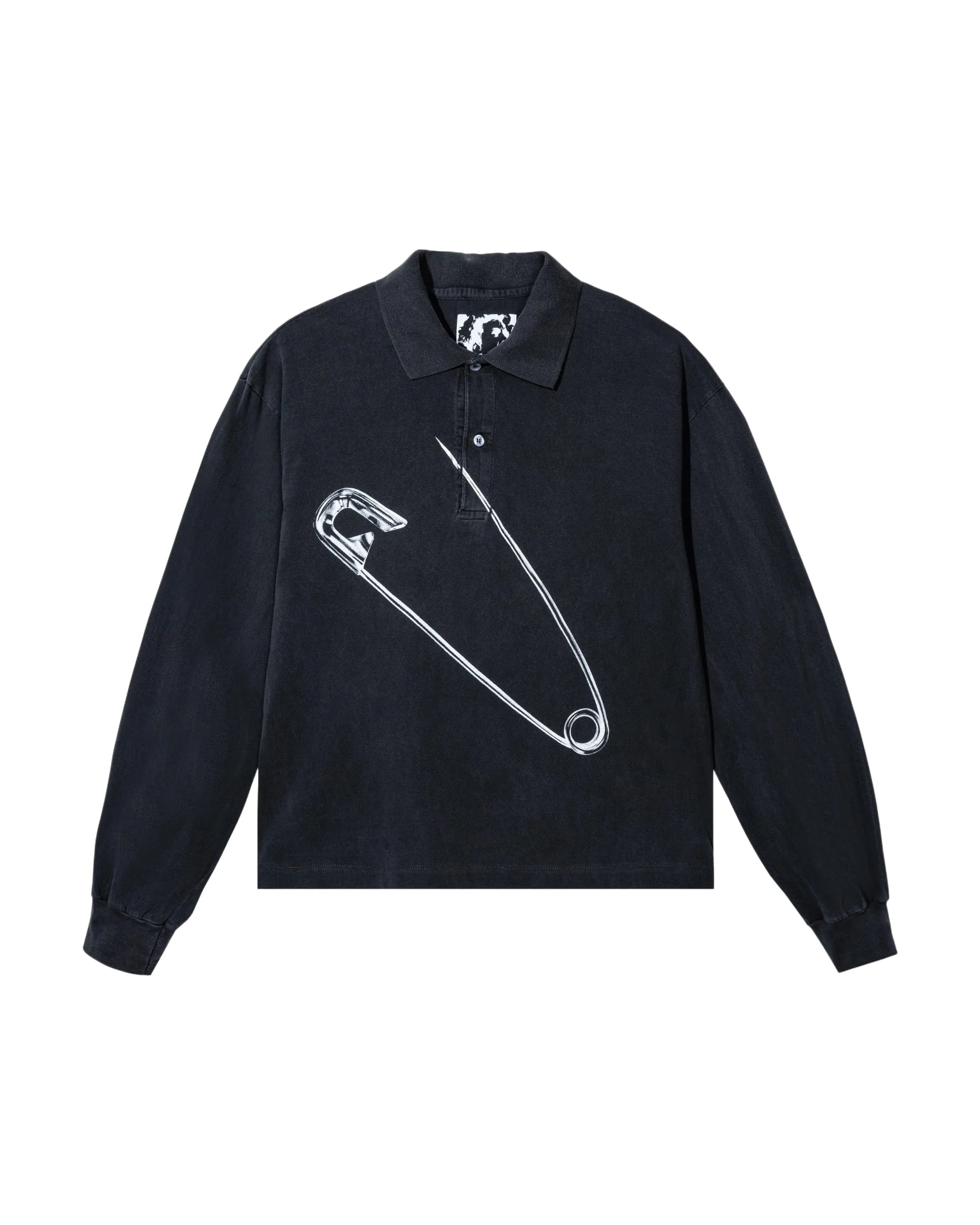Saftey Pin Polo Shirt