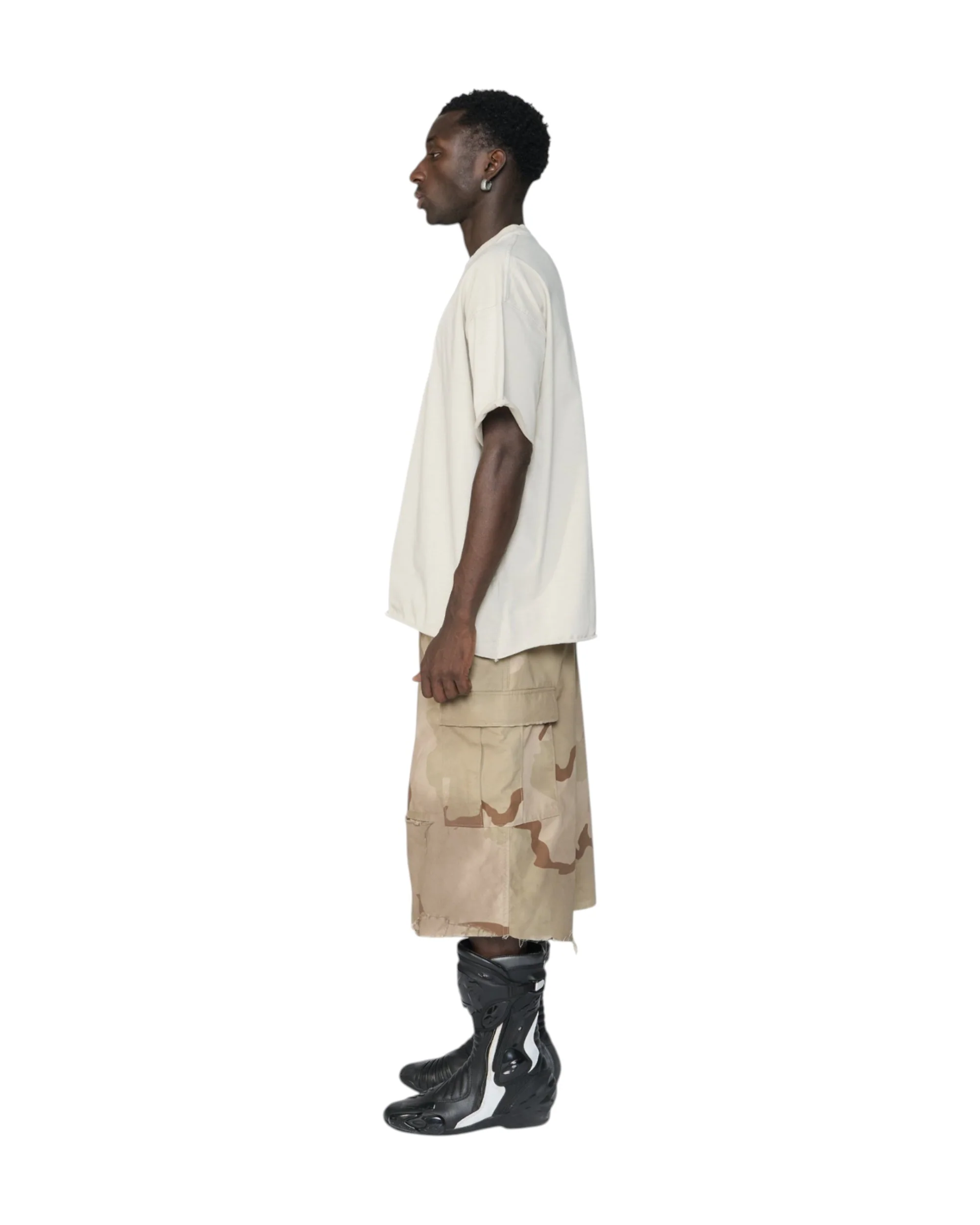 SAHARA CAMO 3/4 CARGO PANTS - Image 5