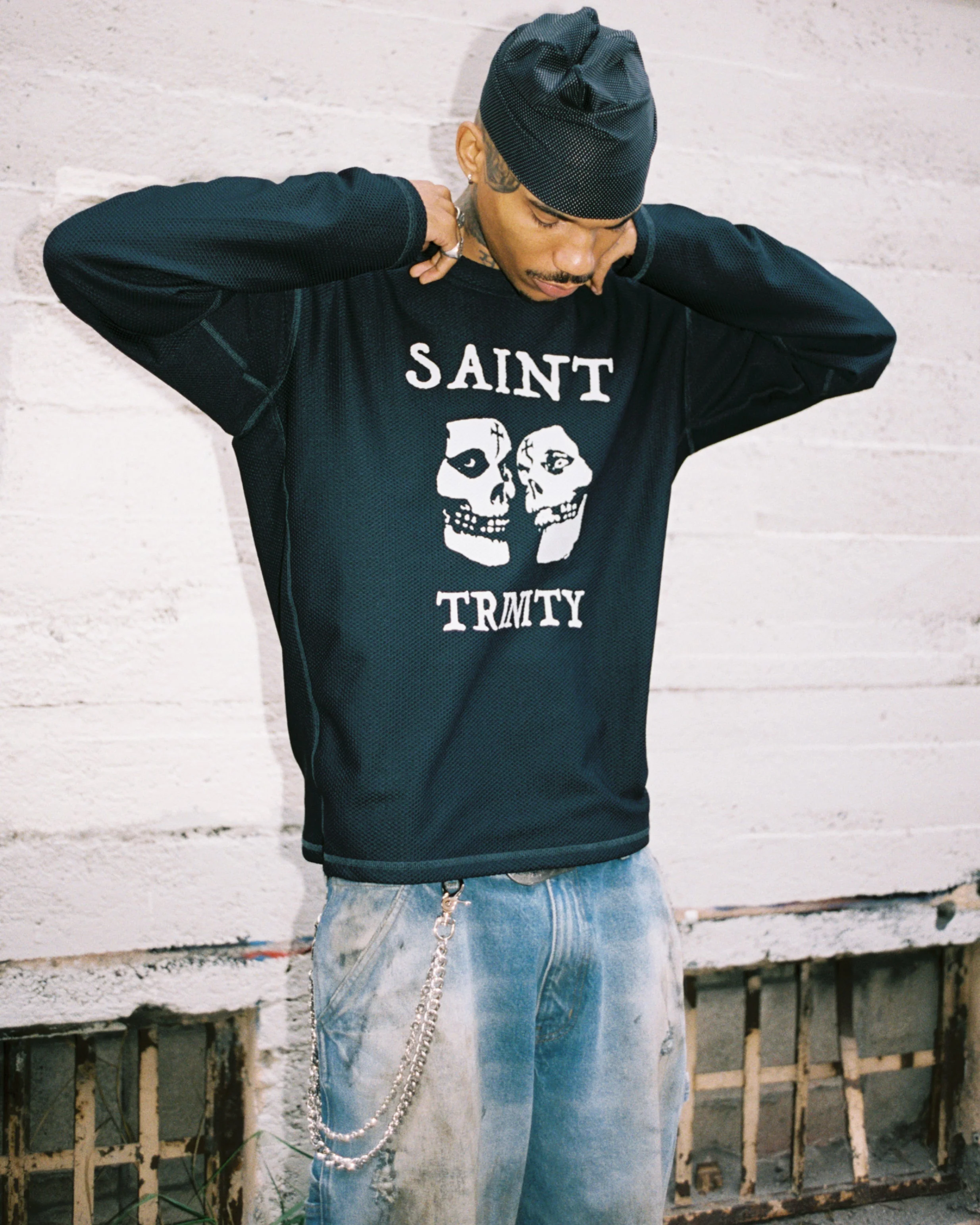 Saint Jersey - Black - Image 3