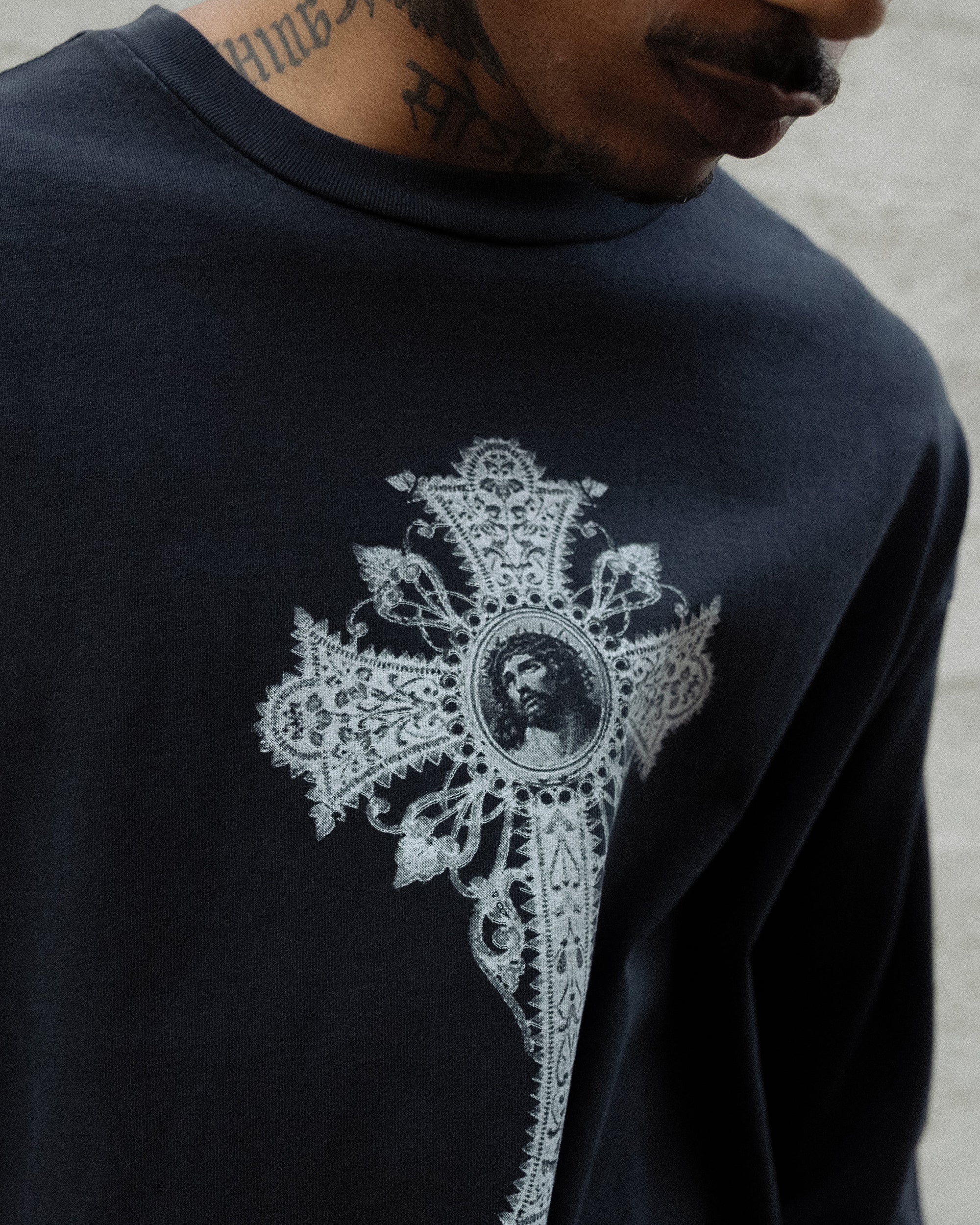 Saint Trinity Long Sleeve - Vintage Black - Image 6