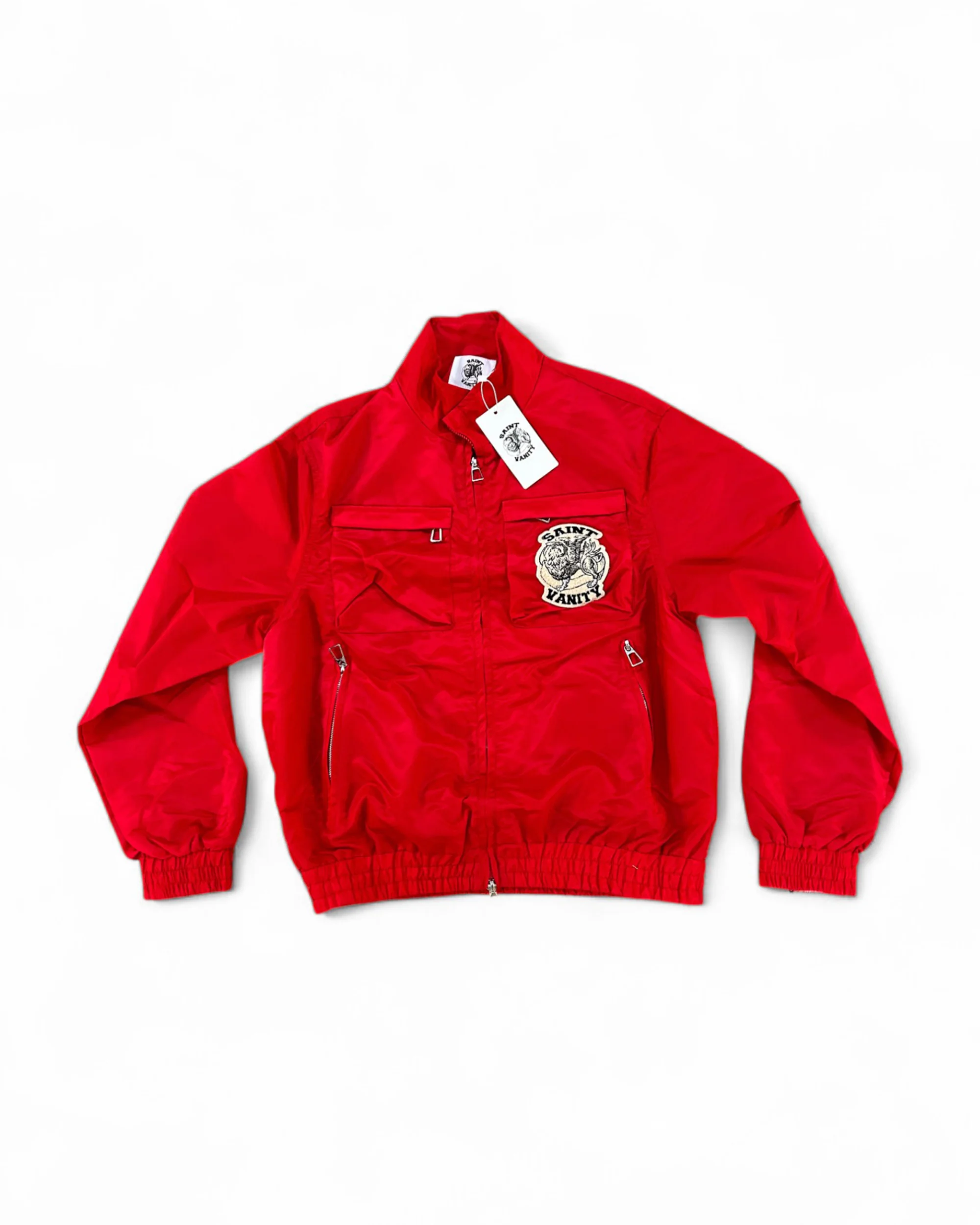 SAINT VANITY™ CARGO JACKET – RED +