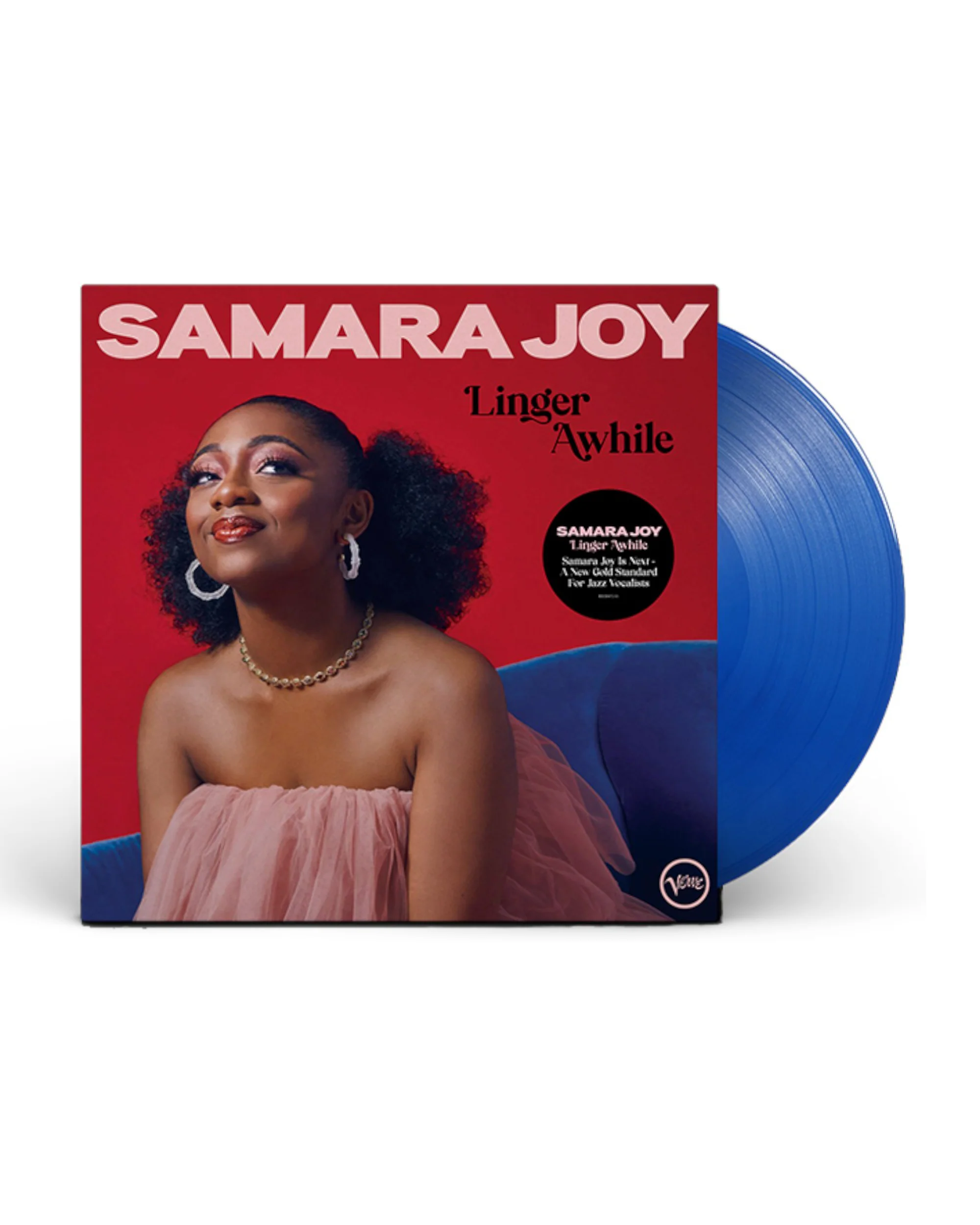Samara Joy: Linger Awhile (Blue Vinyl)