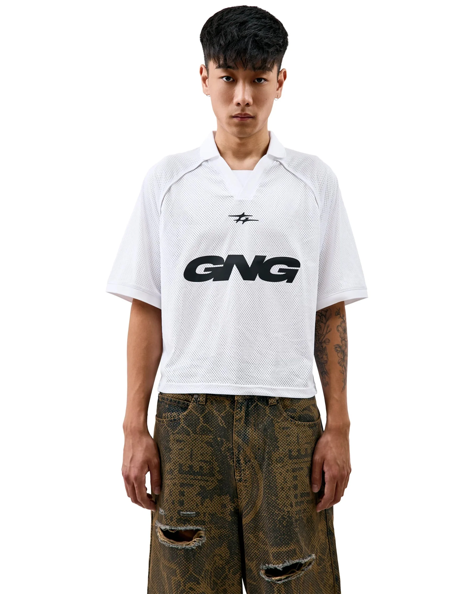 SAND FOOTBALL T-SHIRT WHITE - Image 5