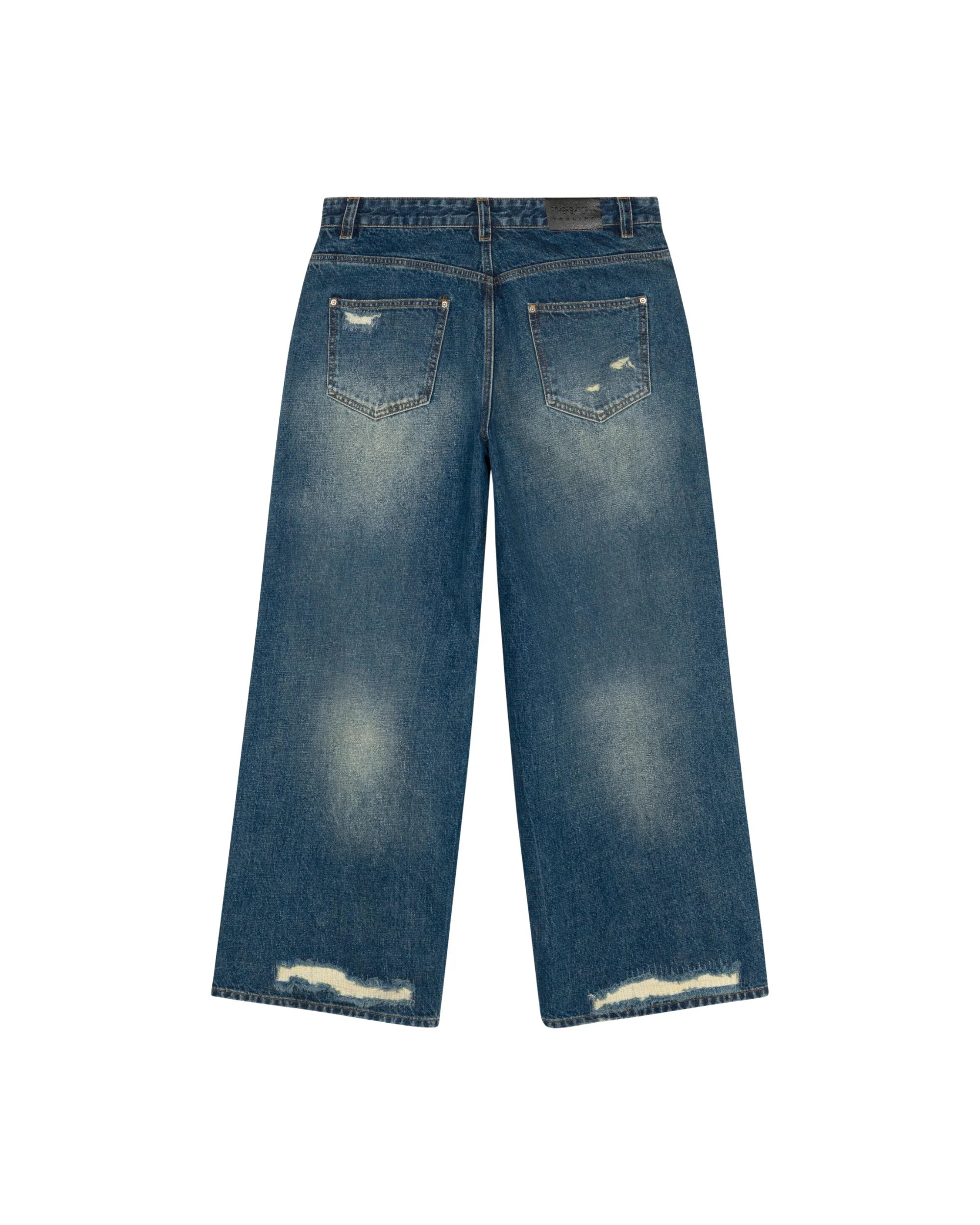 Sashiko Japanese Selvedge Baggy Jeans - Image 2