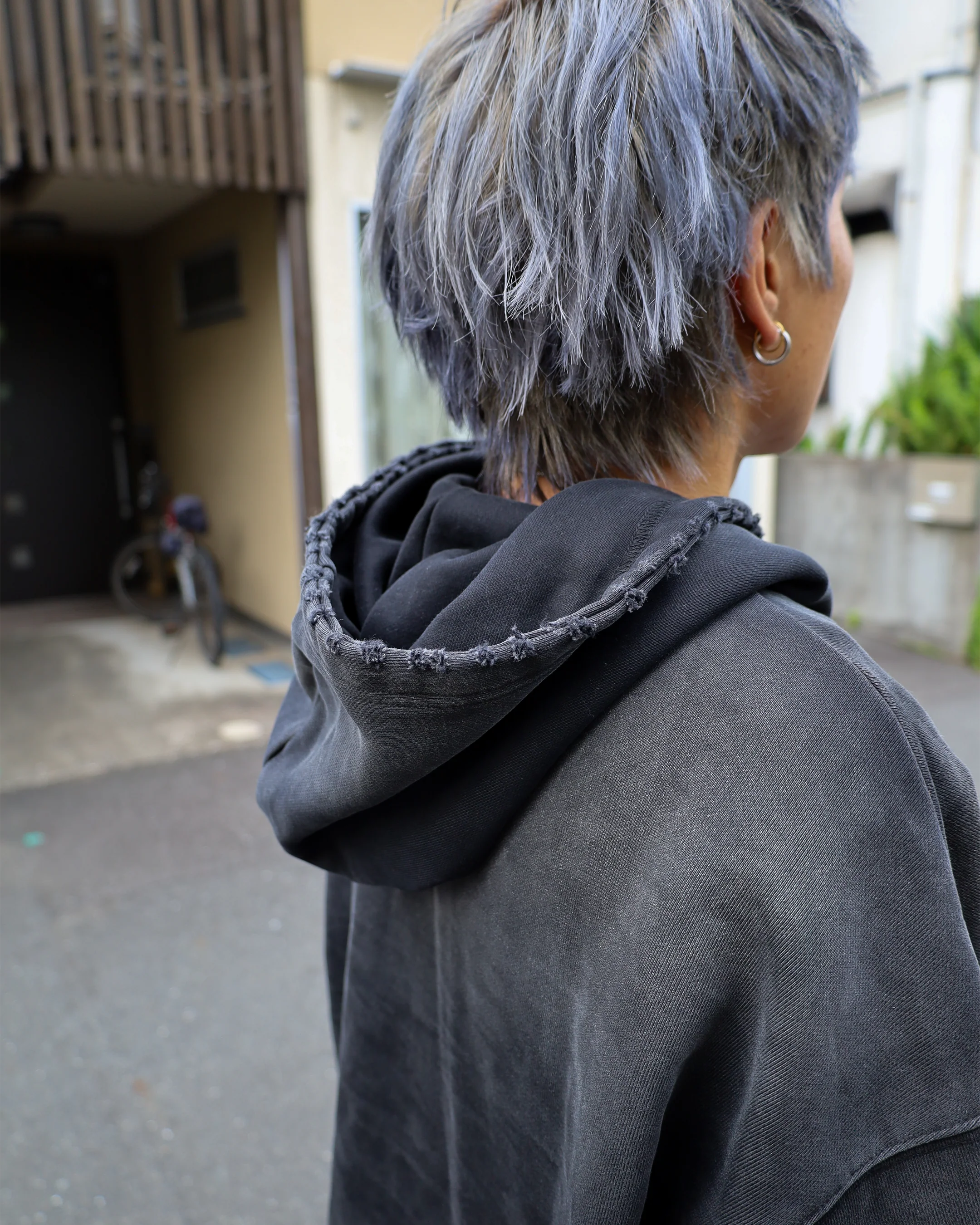 Sashiko Sunfaded Hoodie - Image 9