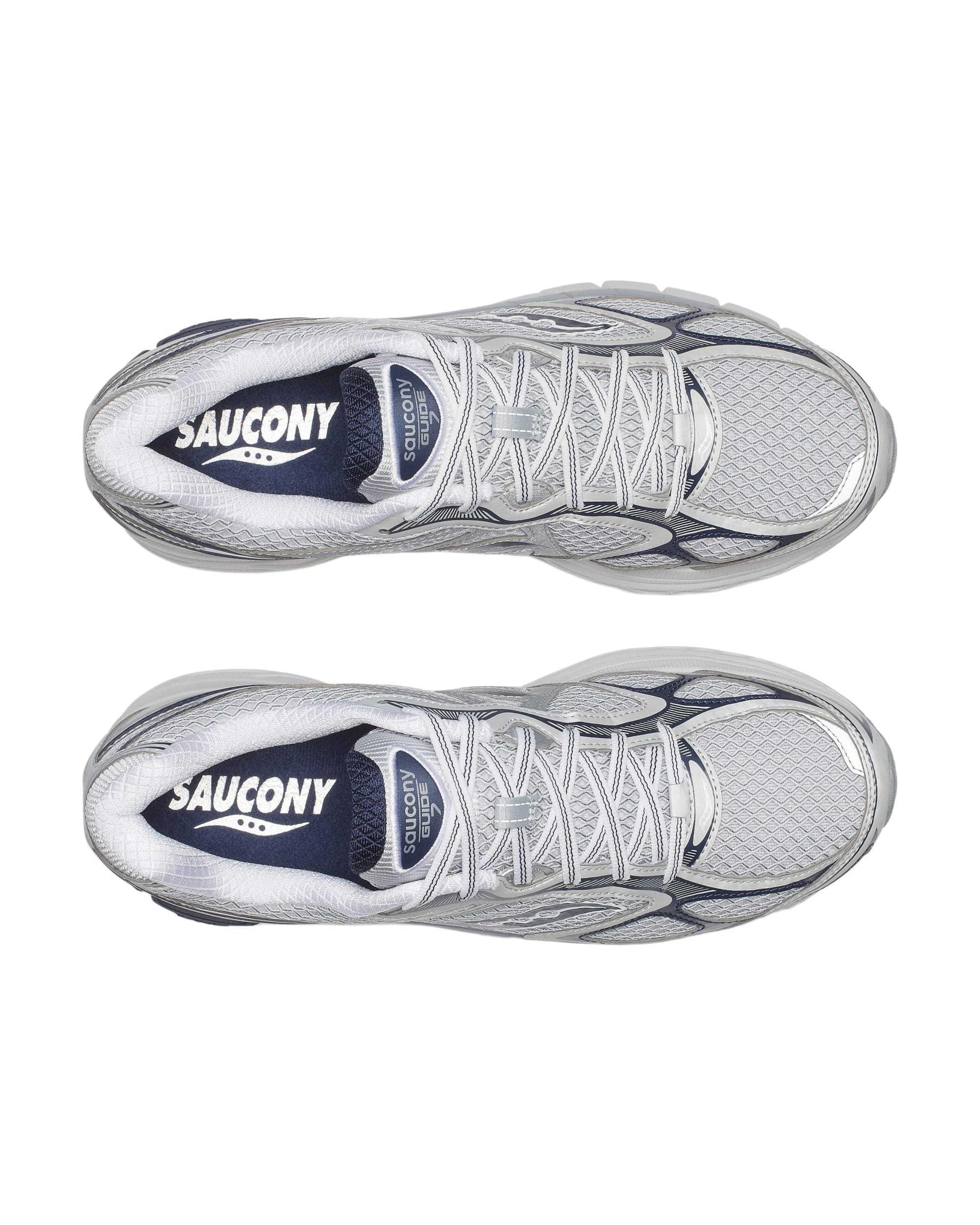 Saucony ProGrid Guide 7 - Oyster/Navy - Image 4