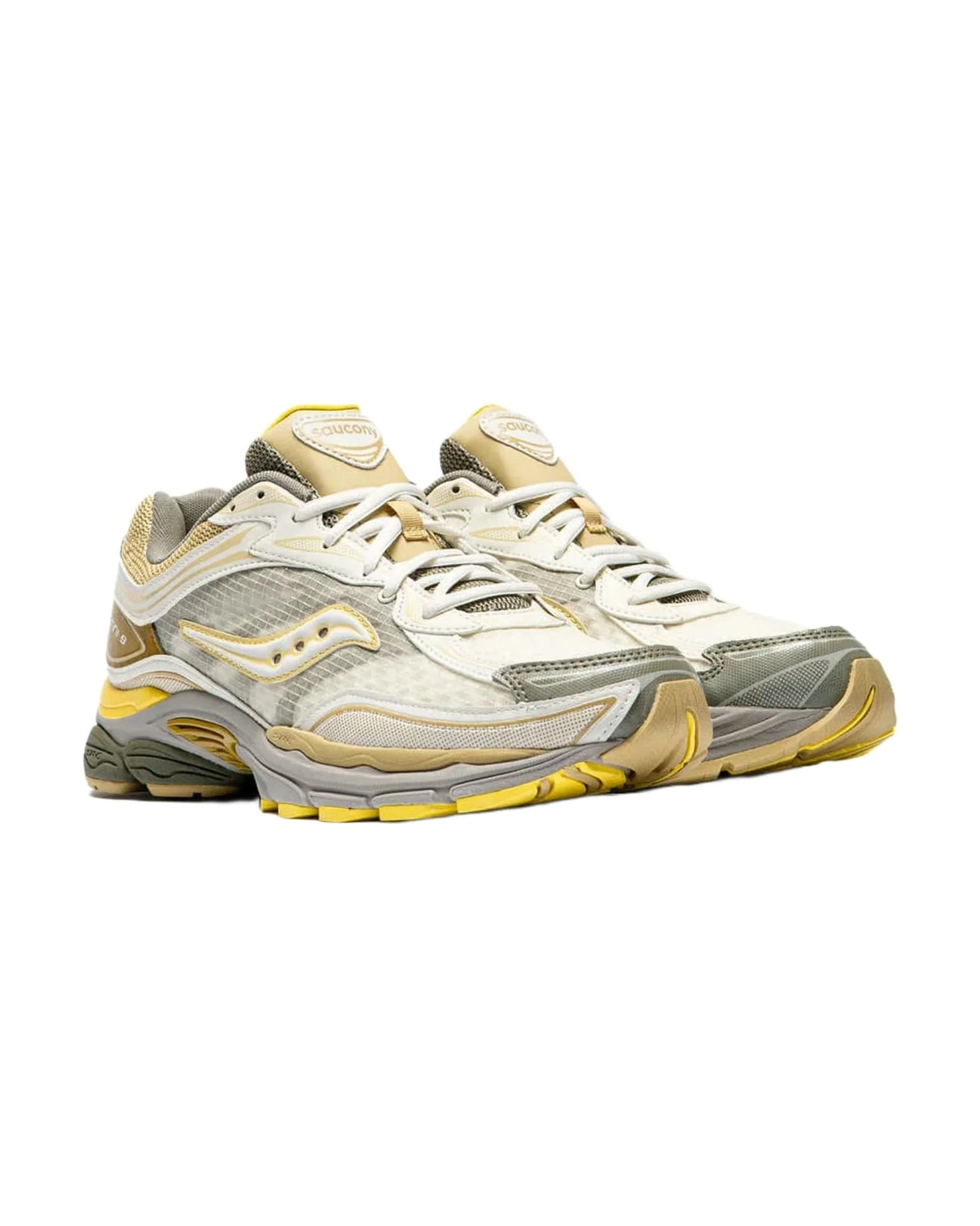 Saucony ProGrid Omni 9 Distract - Ivory/Moss - Image 2