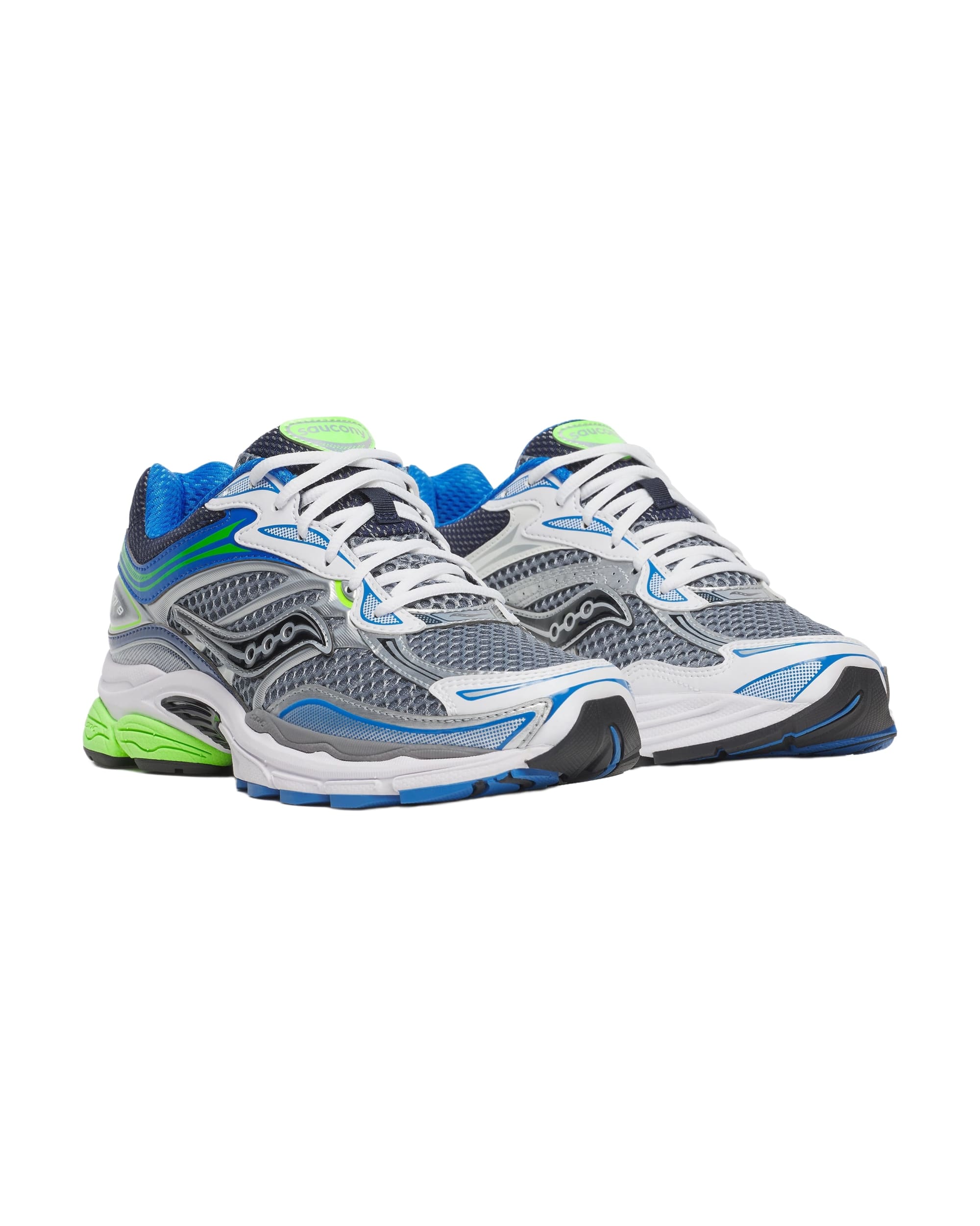 Saucony ProGrid Omni 9 - Grey/Slime - Image 3