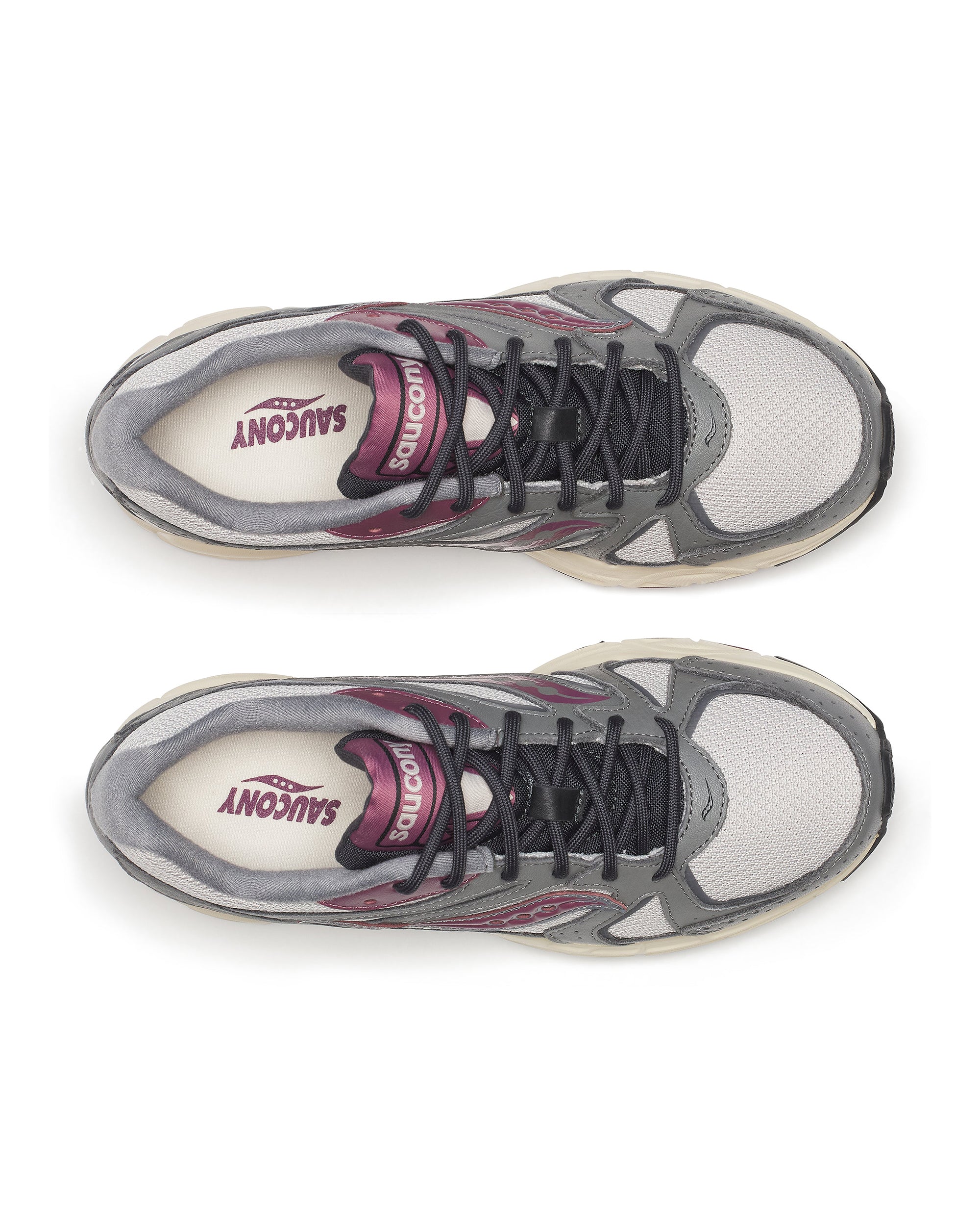 SAUCONY RIDE MILLENNIUM GREY/DARK GREY - Image 5
