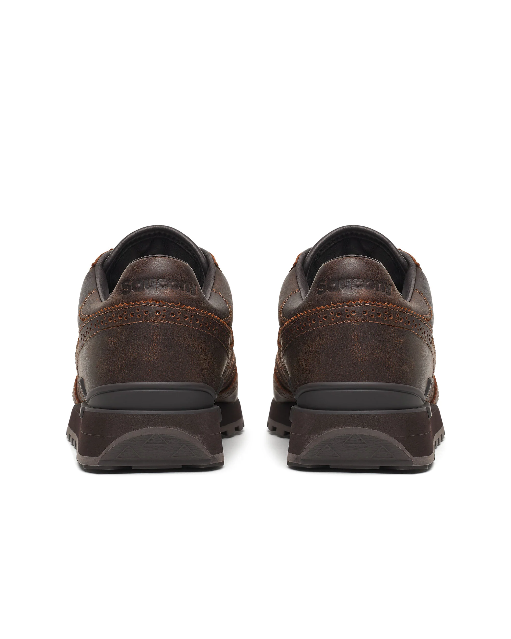 Saucony x Engineered Garments Shadow Original Wingtip - Brown - Image 4