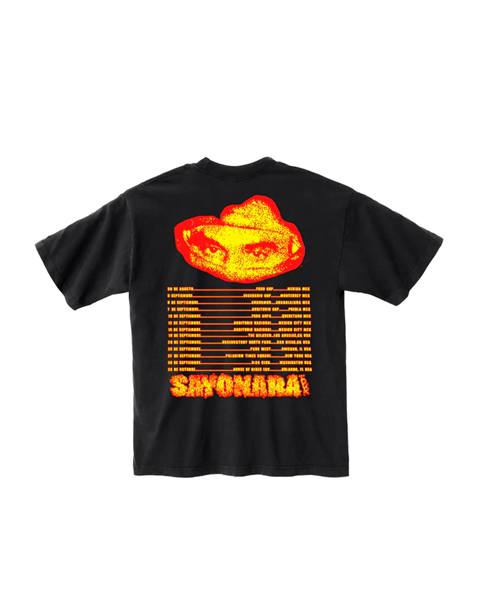 Sayonara Black Tour Tee - Image 2