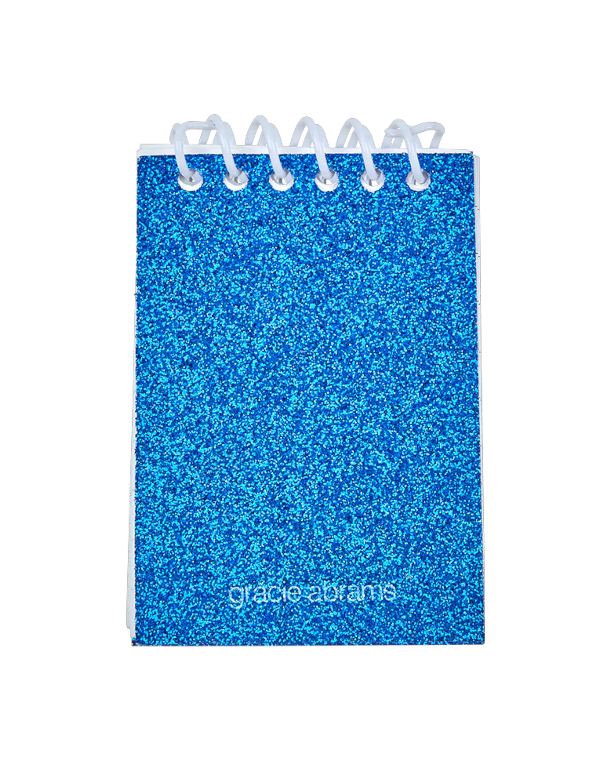 Secrets Blue Glitter Mini Notepad - Image 3