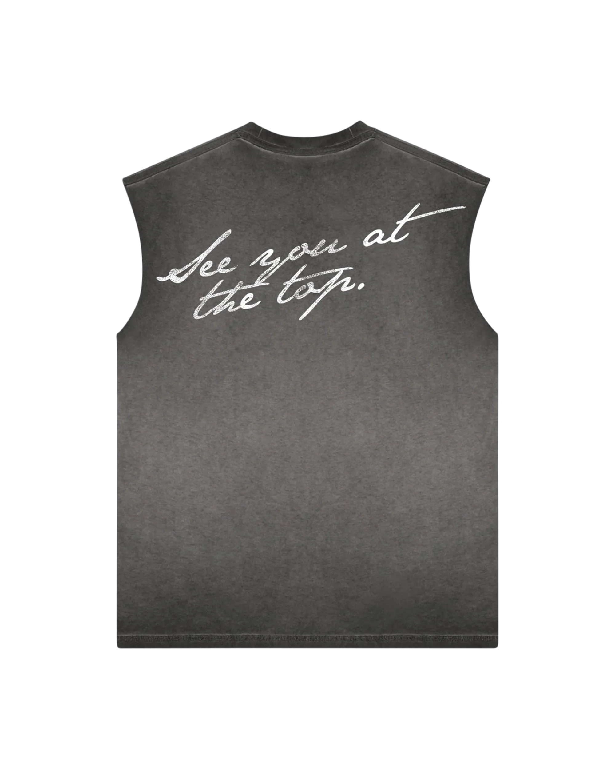 "SEE YOU AT THE TOP" TIMELESS FADE TANK TOP - Image 3