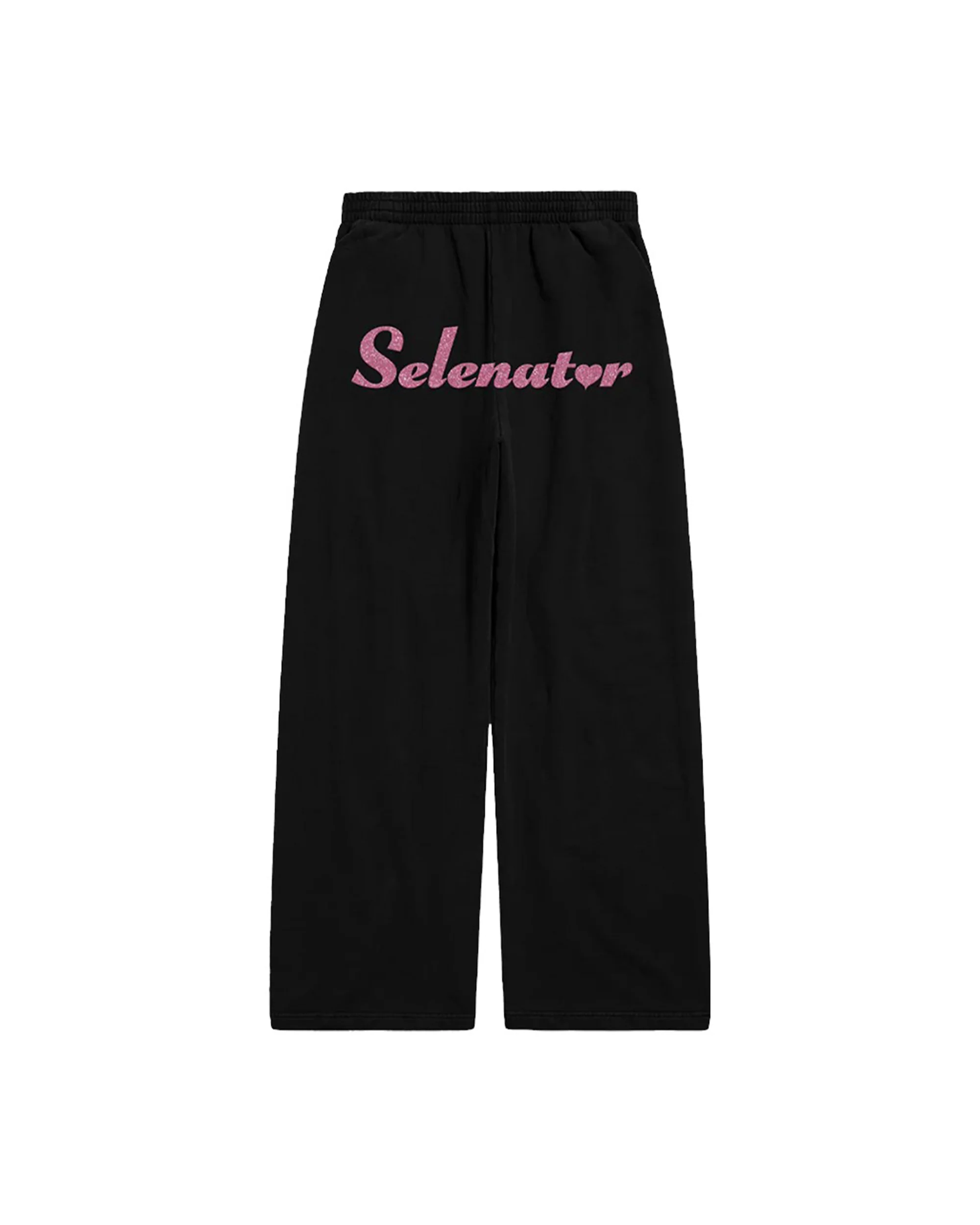 Selenator Script Pink Glitter Lounge Pants - Image 2