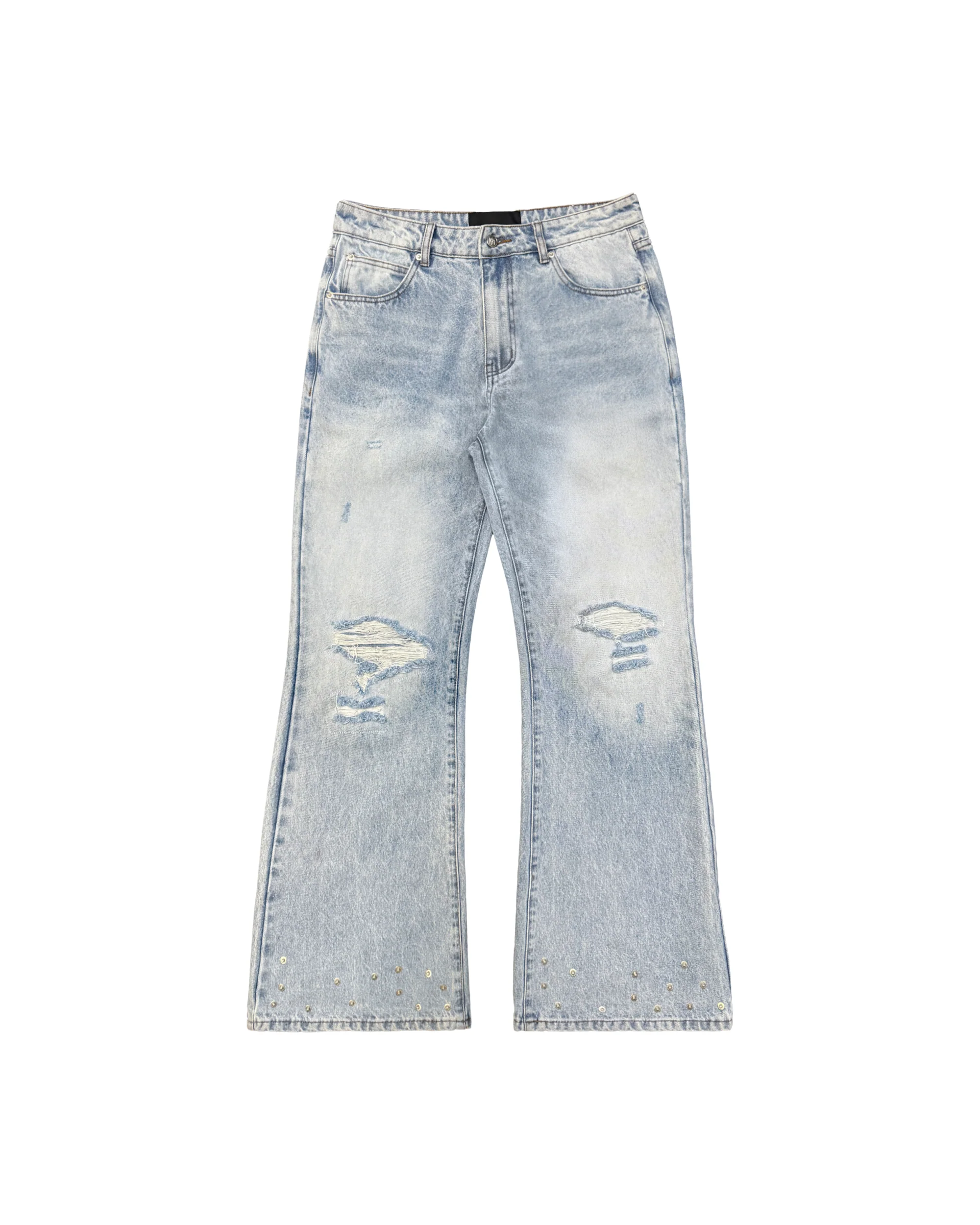 SERPENT FLARE DENIM in BLUE