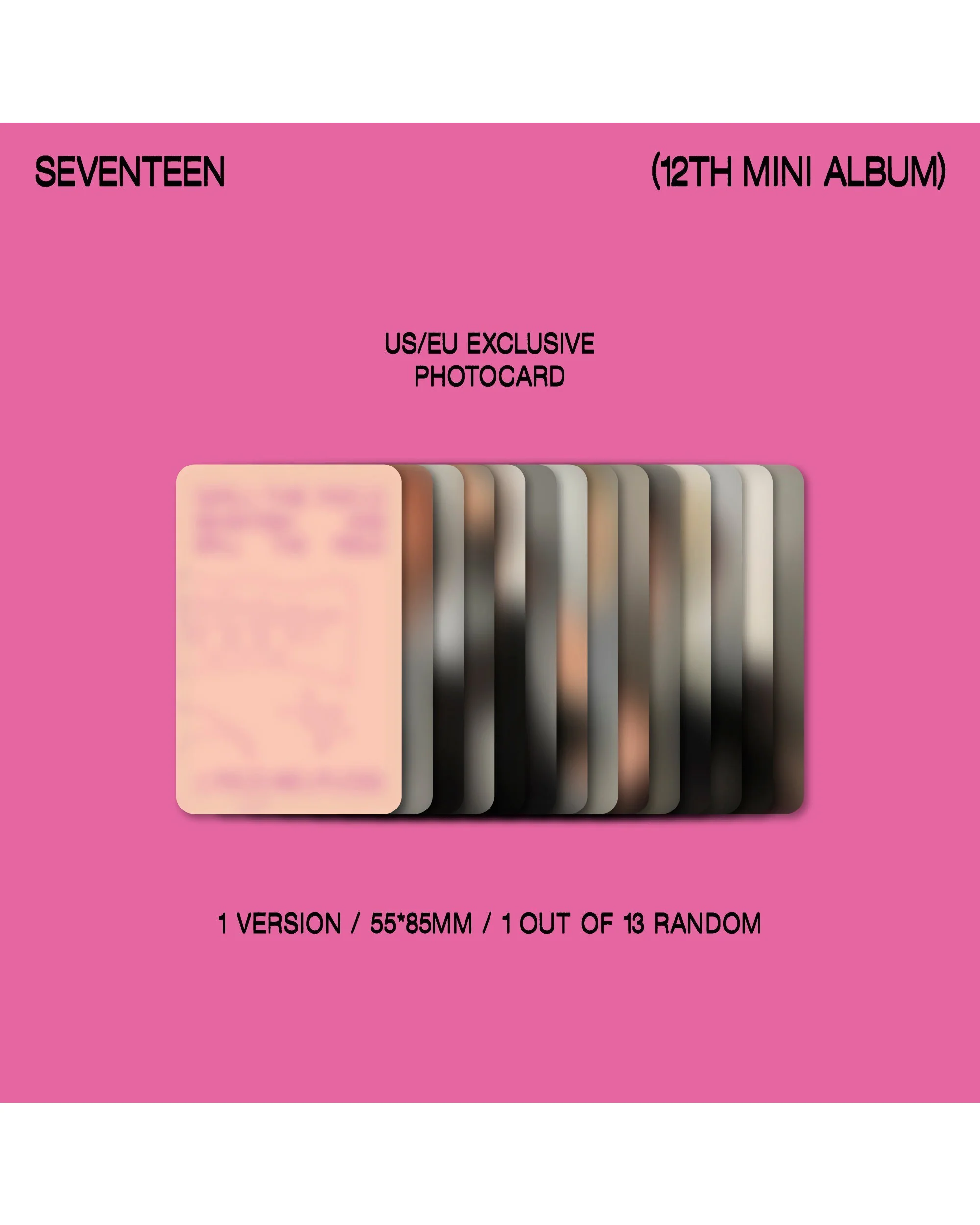 SEVENTEEN 12th Mini Album 'SPILL THE FEELS' FEEL NEW Ver.