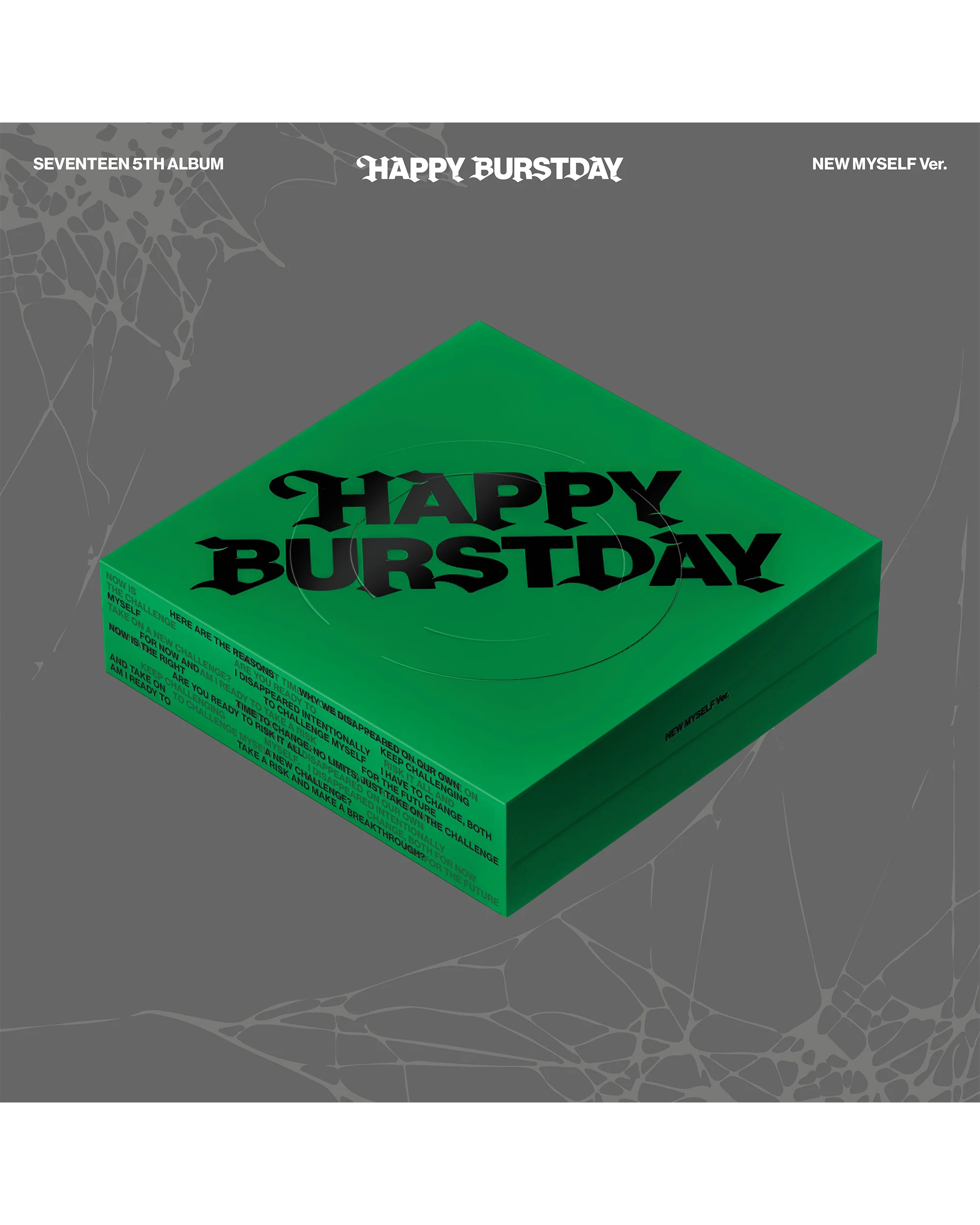 SEVENTEEN 5th Album 'HAPPY BURSTDAY' NEW MYSELF Ver.