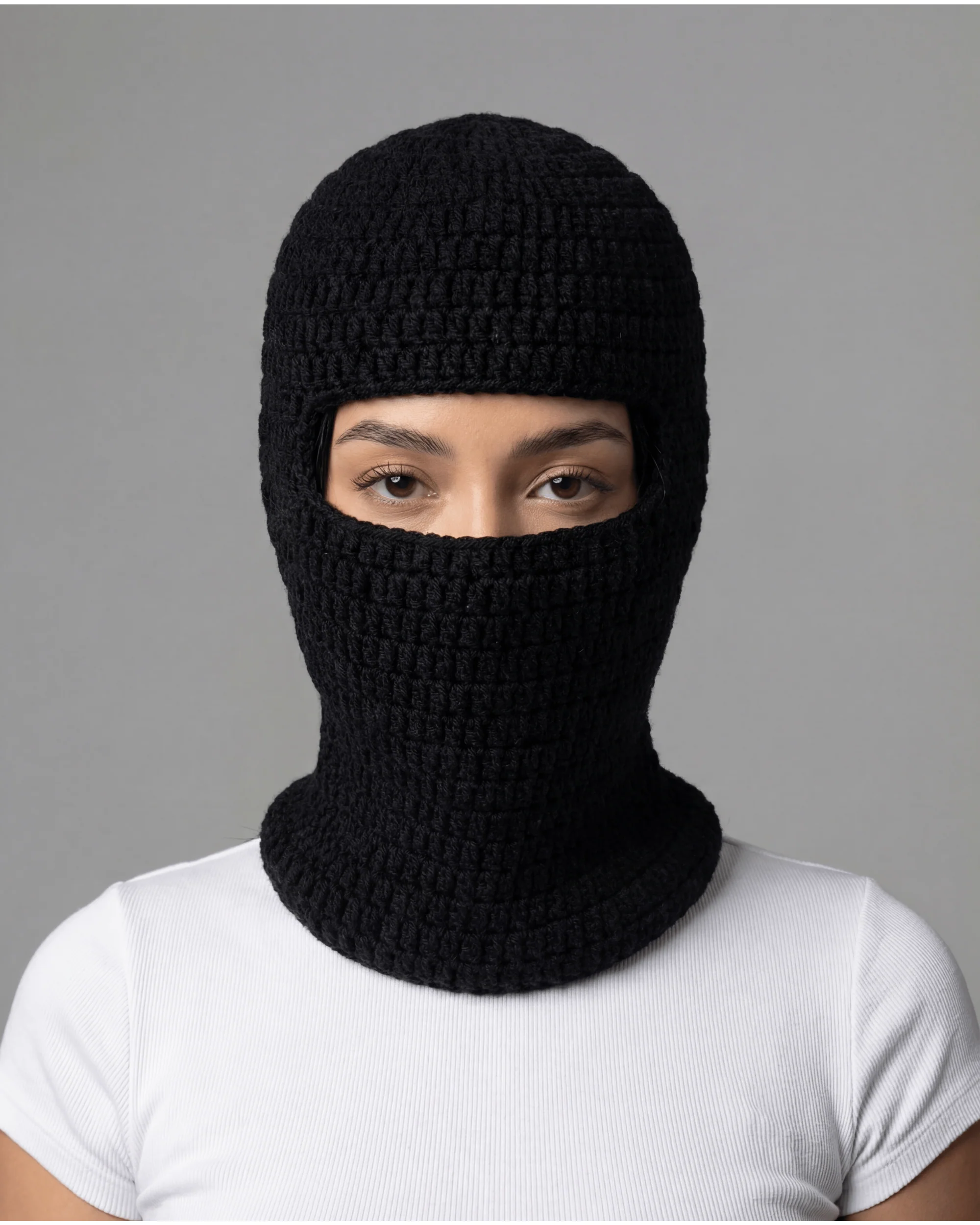 Shadow Crochet Balaclava - Image 2