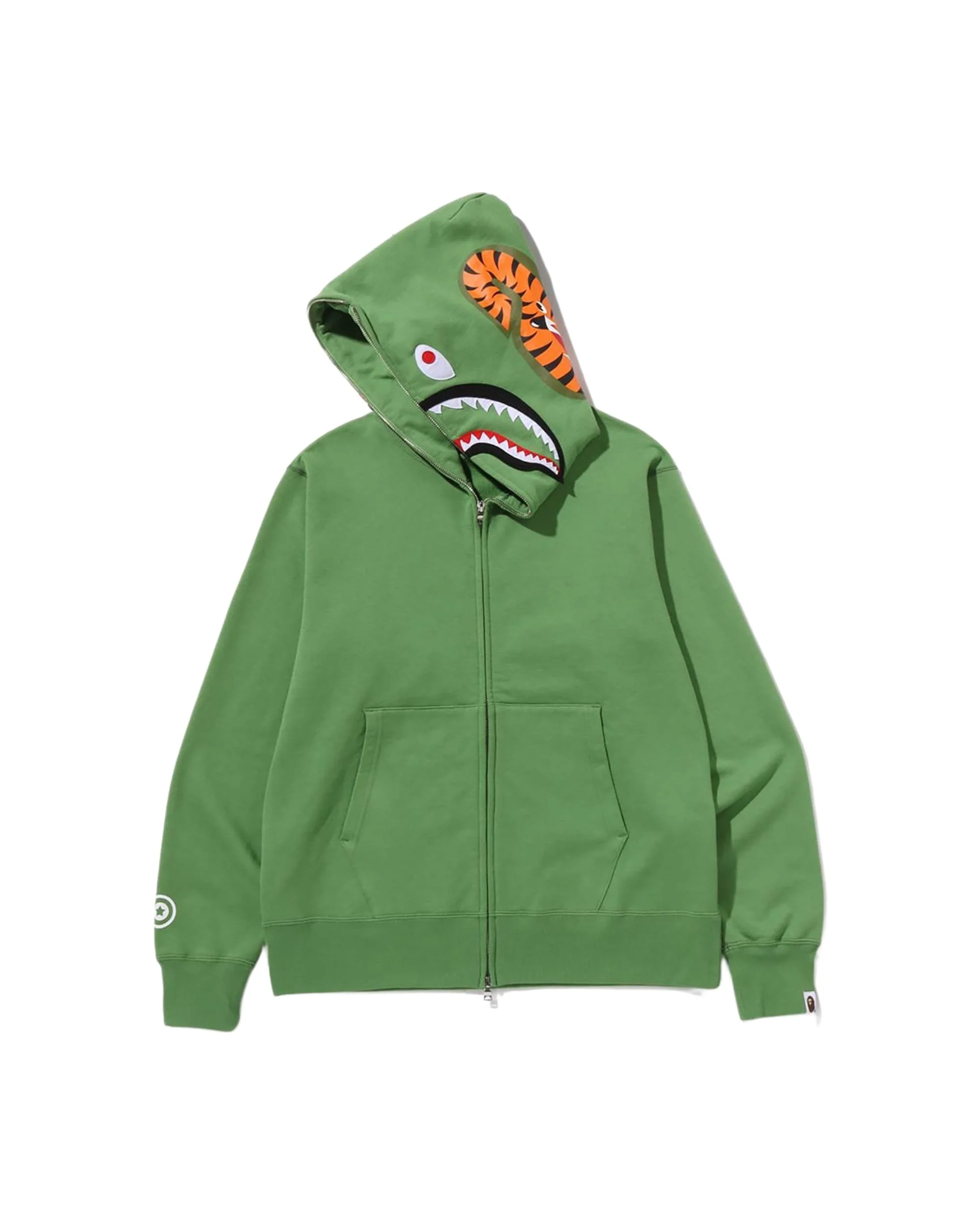 SHARK FULL ZIP HOODIE MENS - Image 8