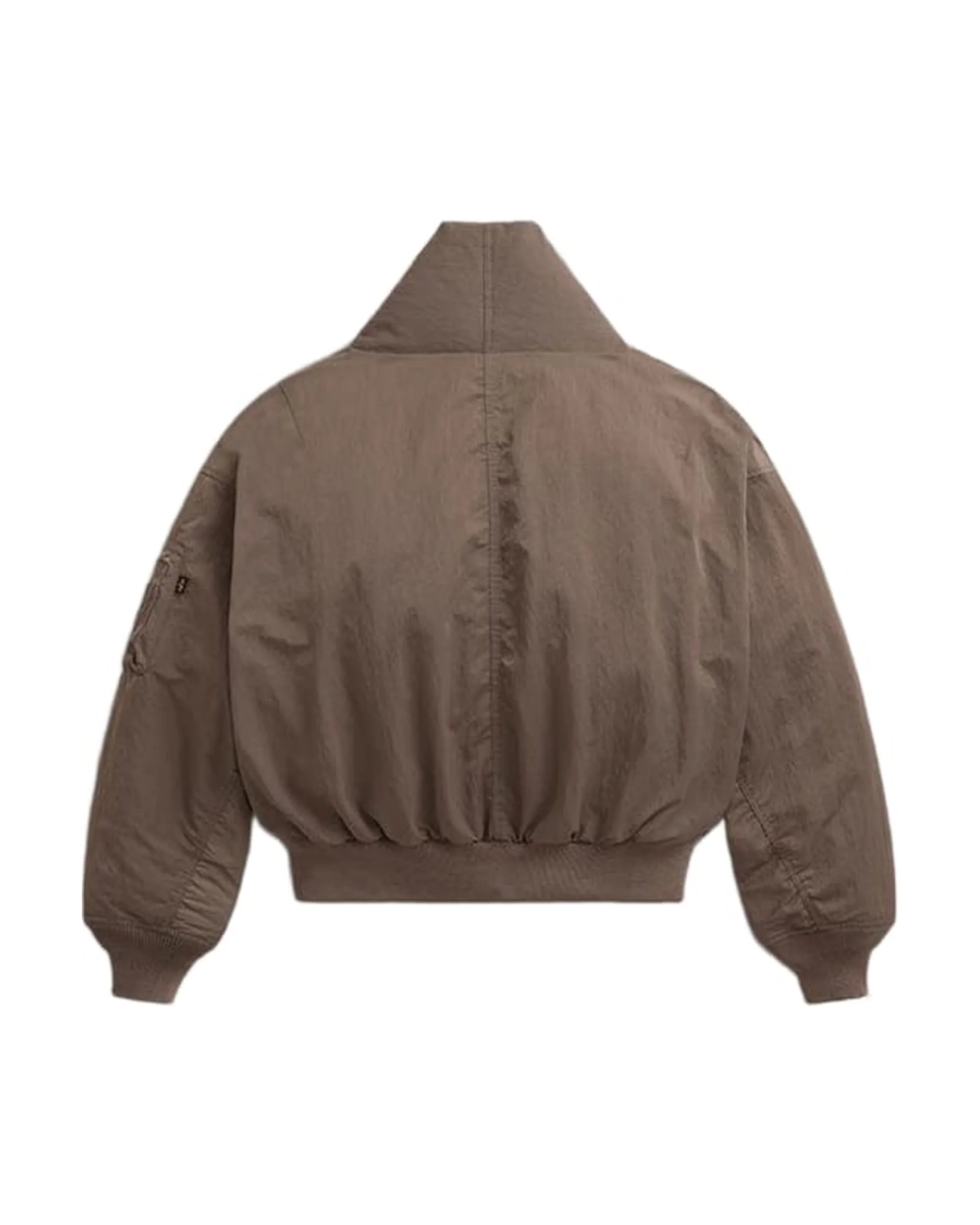 SHAWL COLLAR BOMBER JACKET WOMENS - Image 2