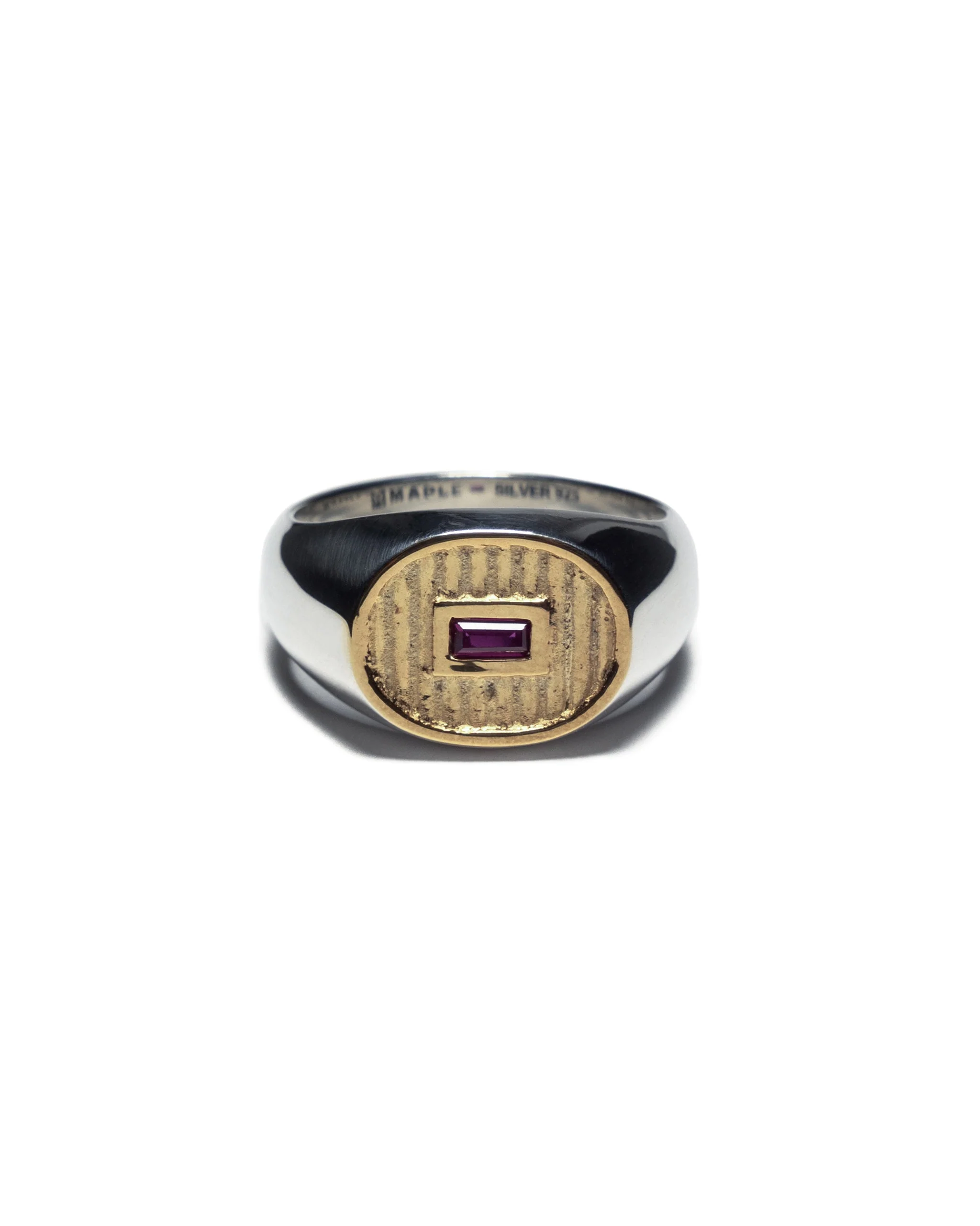 Sherman Signet (Silver/14K/Ruby) - Image 6