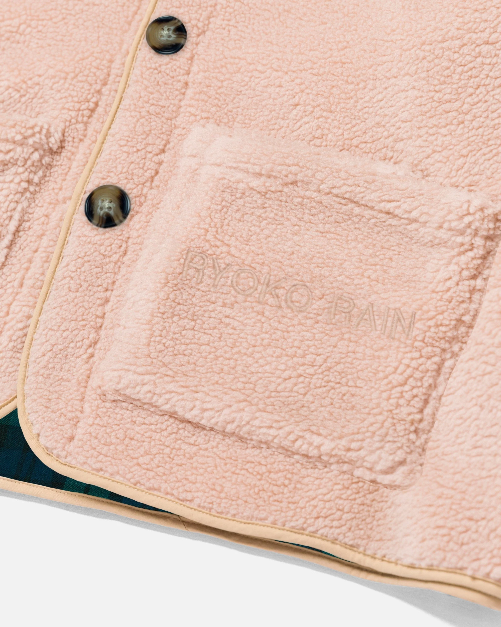 SHERPA BLANKET- LINED BUTTON JACKET - Image 6