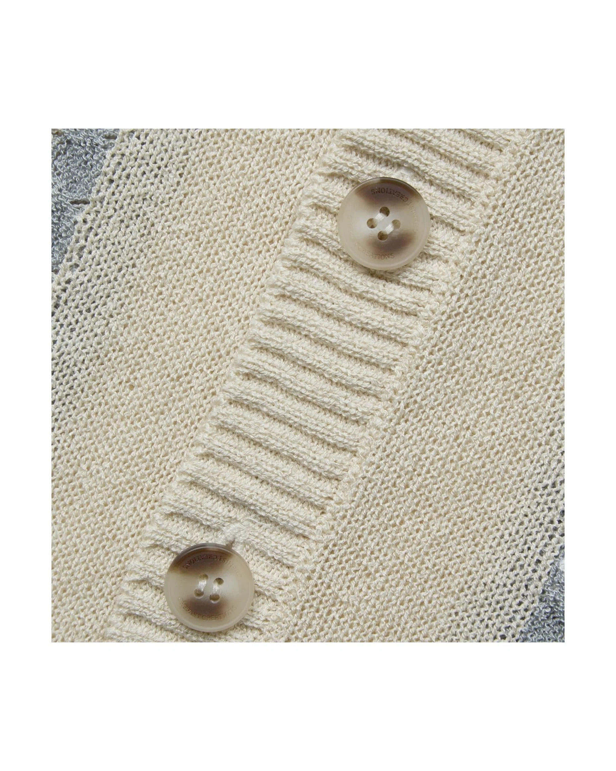 Showa Argyle Knit Cardigan - Image 8