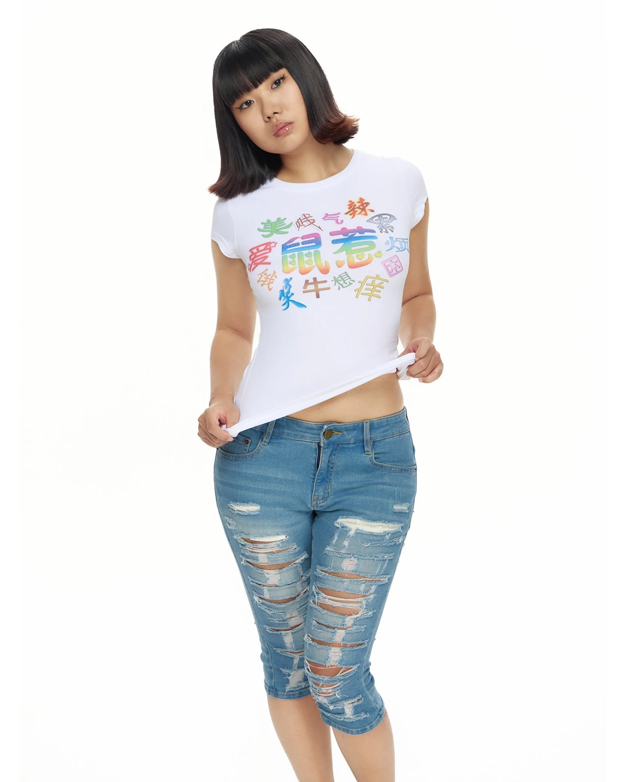 Shu Re Print T-Shirt (Slim Fit） - Image 6
