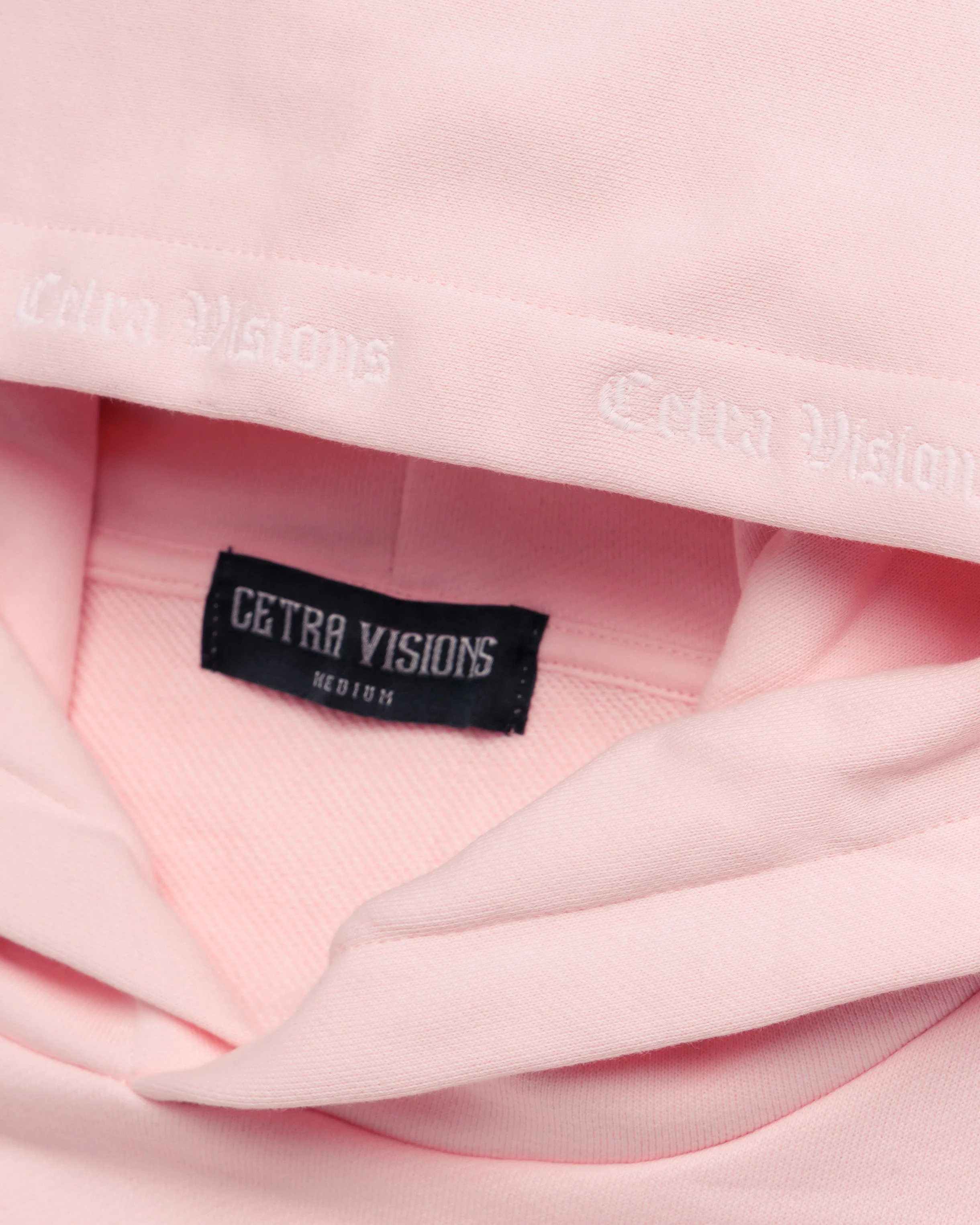 SIGNATURE PINK & WHITE PUFF HOODIE - Image 15