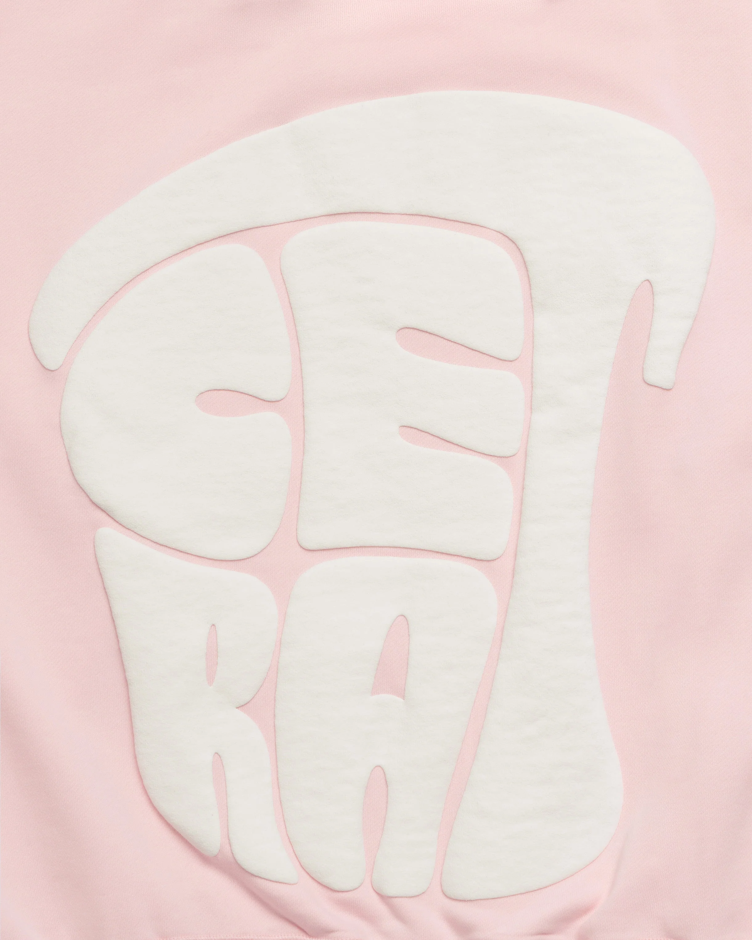 SIGNATURE PINK & WHITE PUFF HOODIE - Image 21