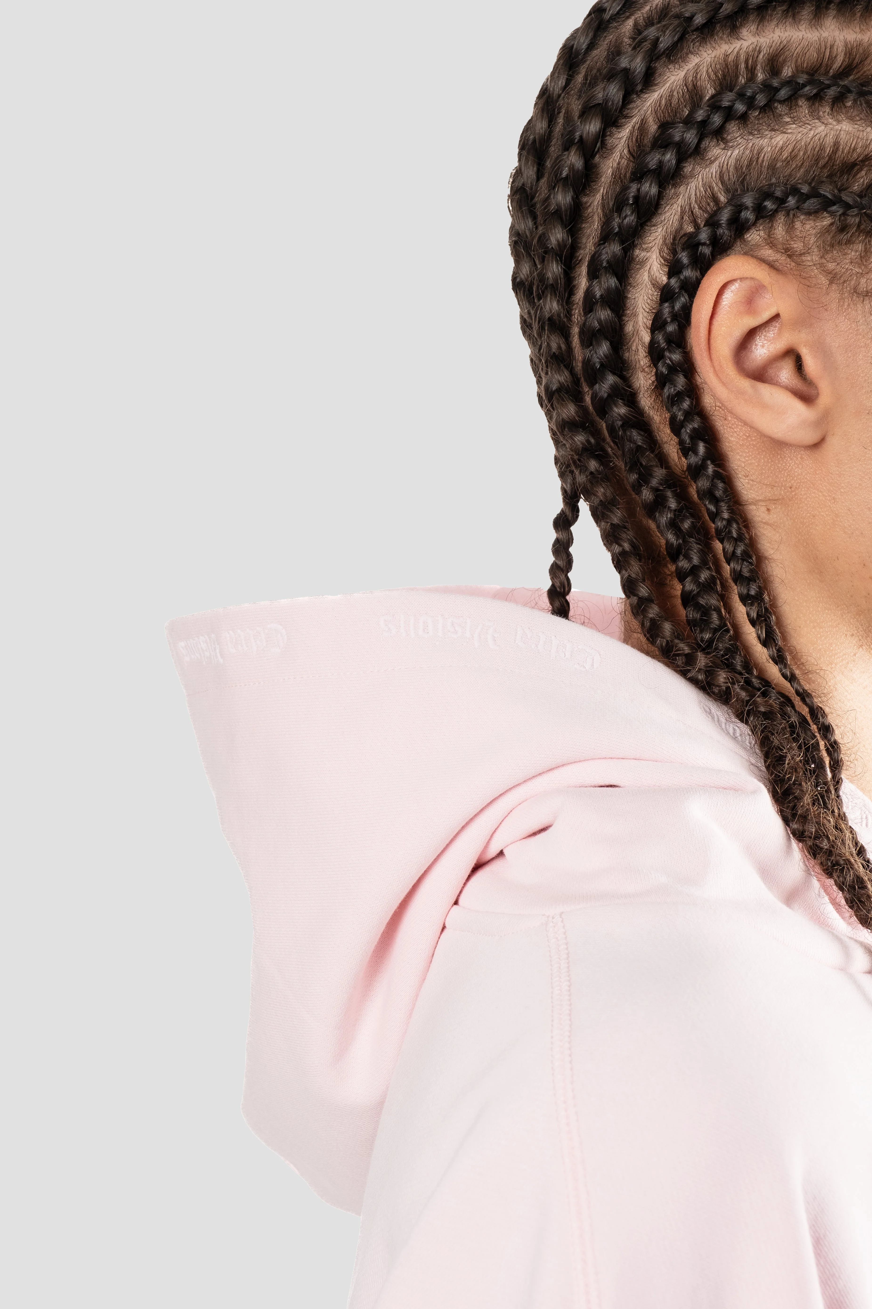 SIGNATURE PINK & WHITE PUFF HOODIE - Image 22