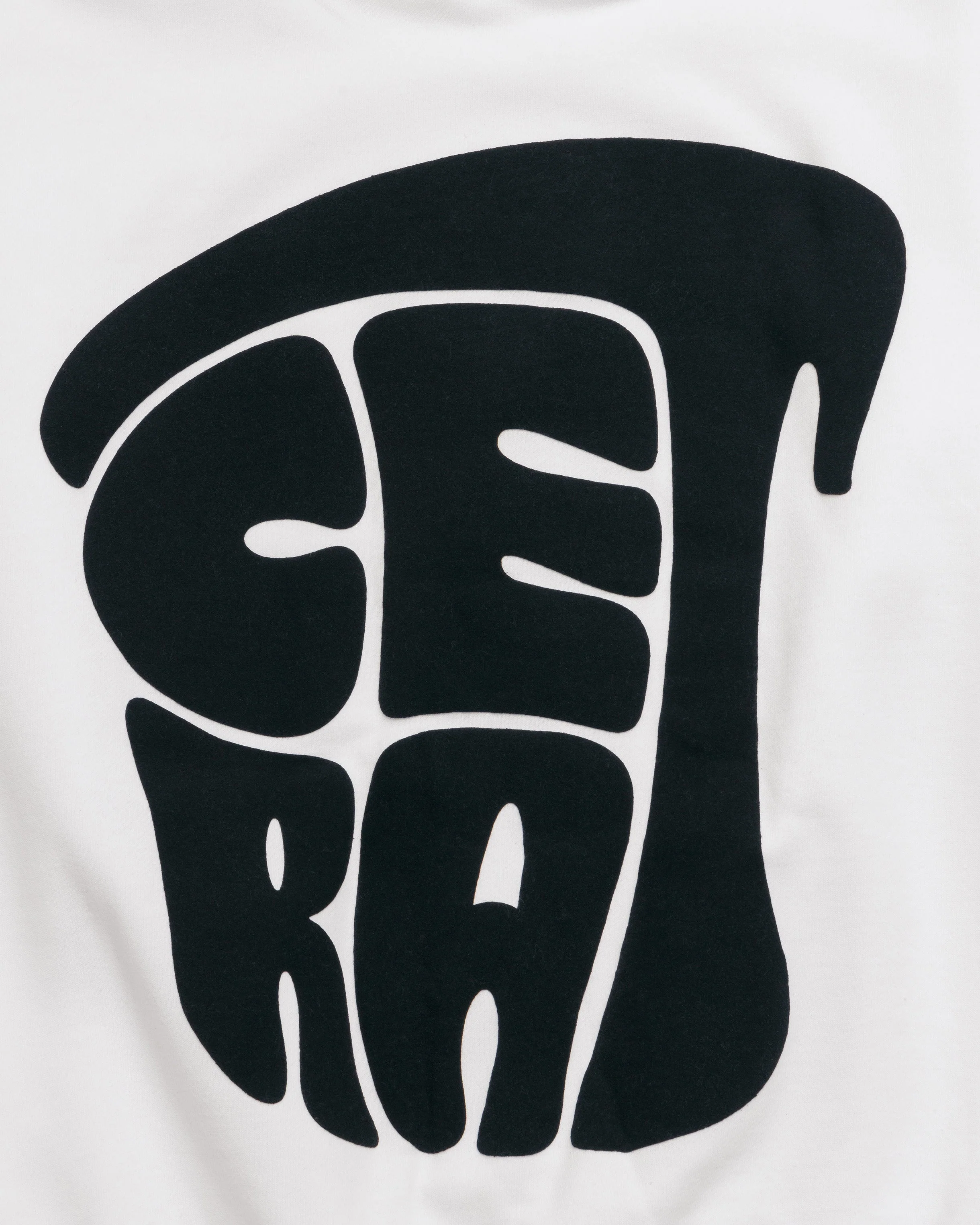SIGNATURE WHITE & BLACK PUFF HOODIE - Image 8