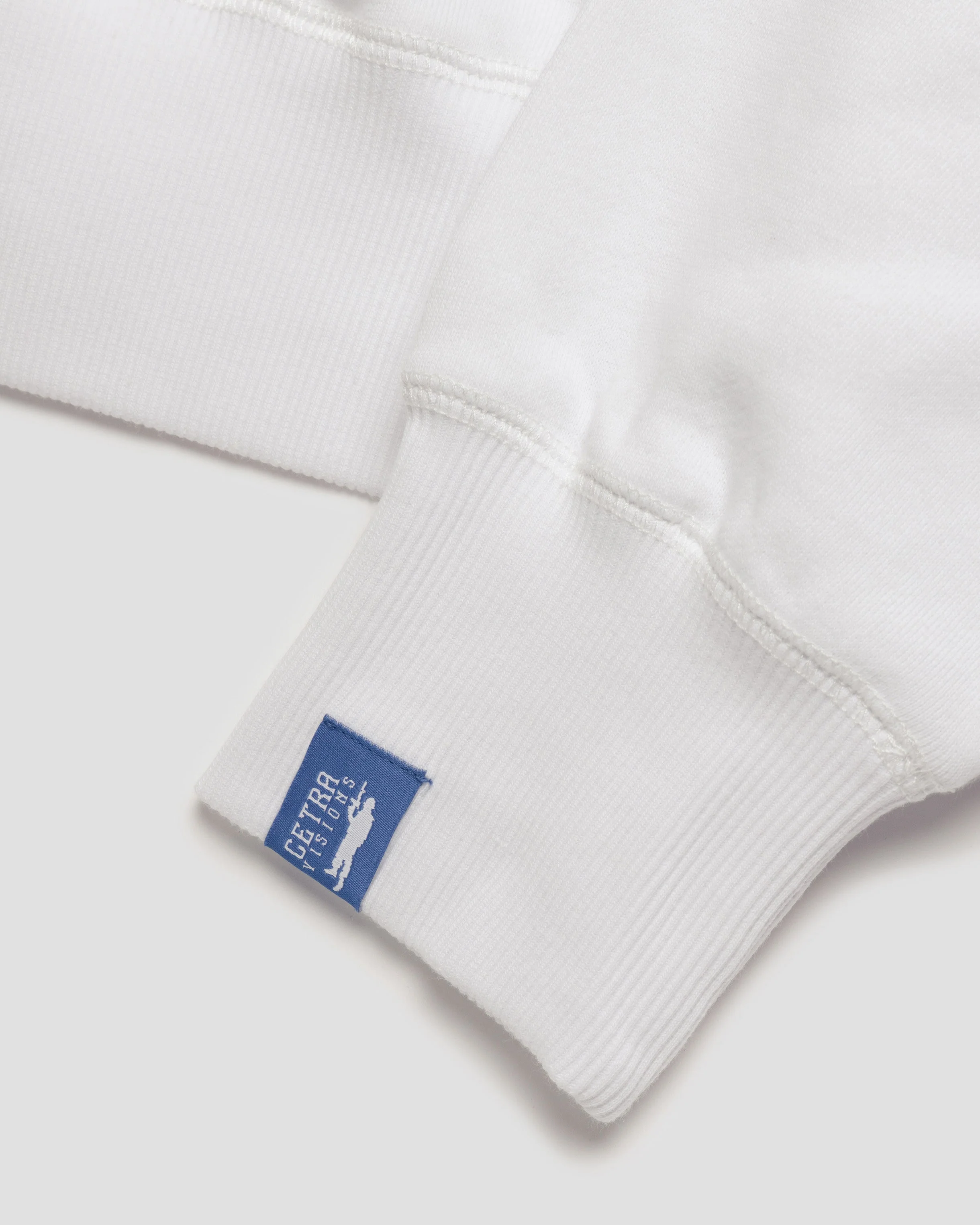 SIGNATURE WHITE & BLUE PUFF HOODIE - Image 10