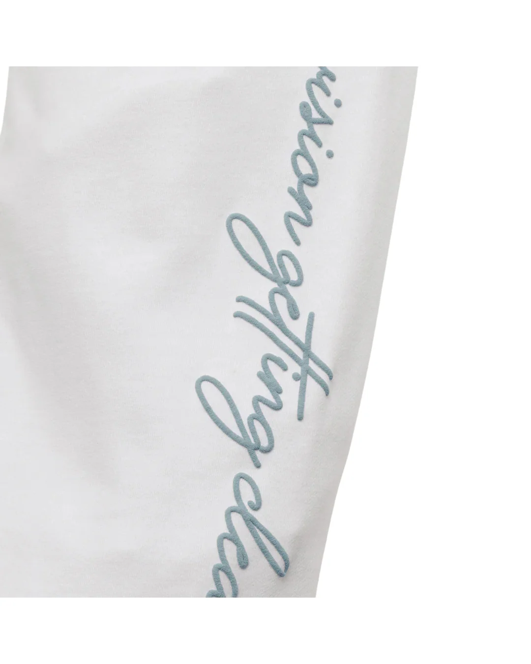 SIGNATURE WHITE & BLUE PUFF JOGGERS - Image 3
