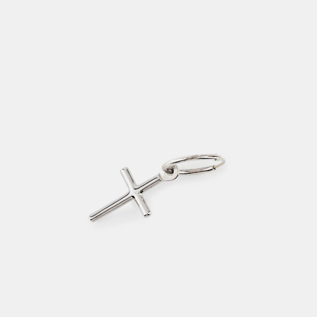 Silver Cross Earring - Image 5