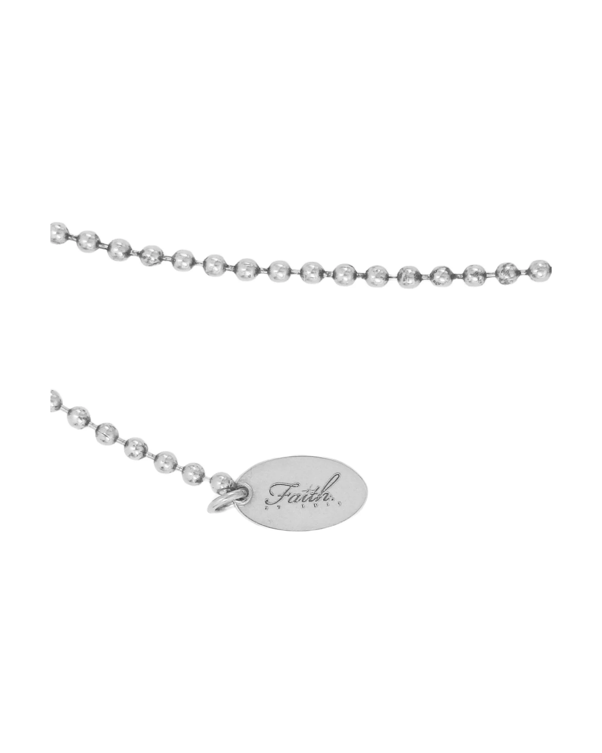 Silver SAINT SINNER Necklace - Image 5