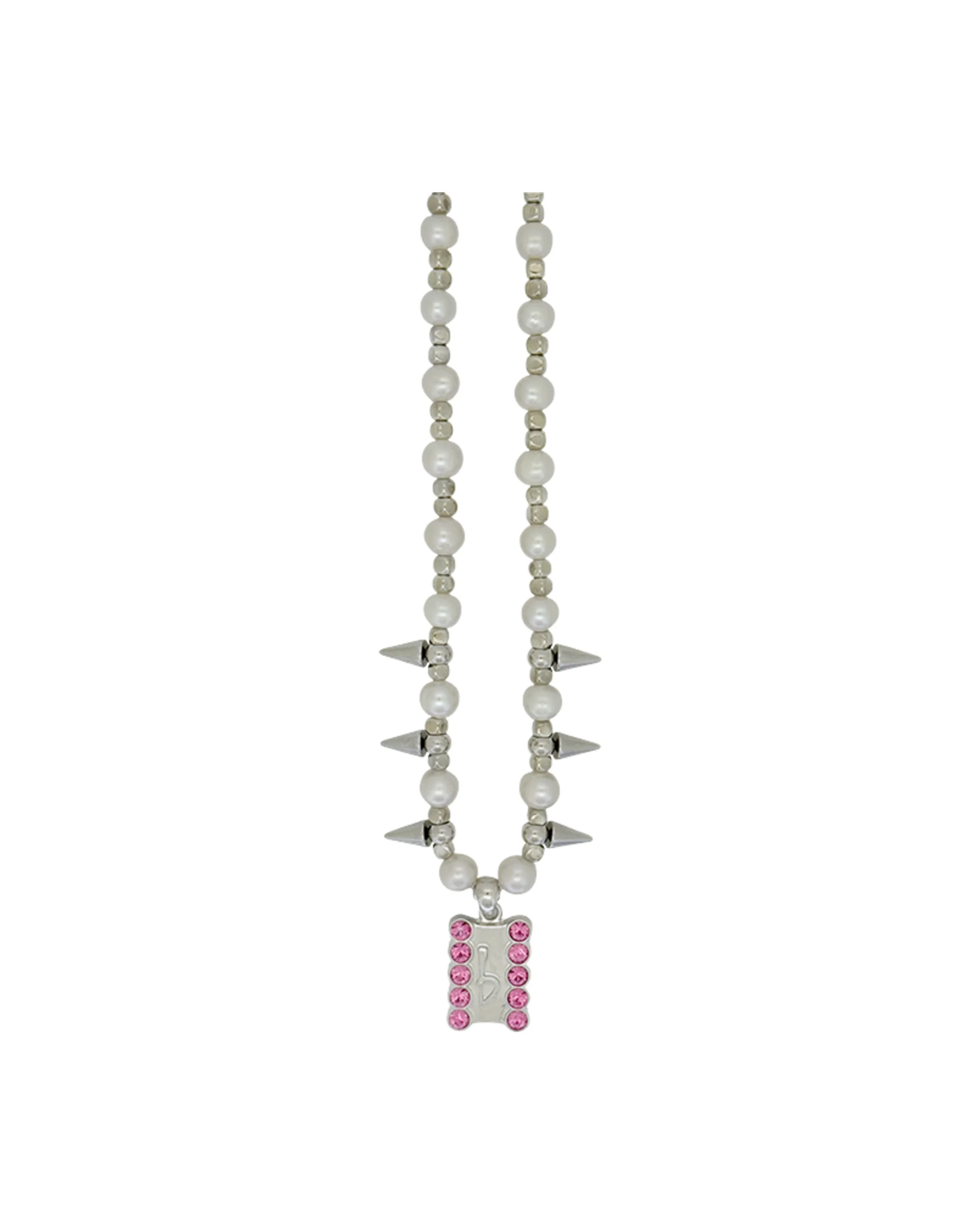 Silver Spikes – Pearl / Rose - Image 2