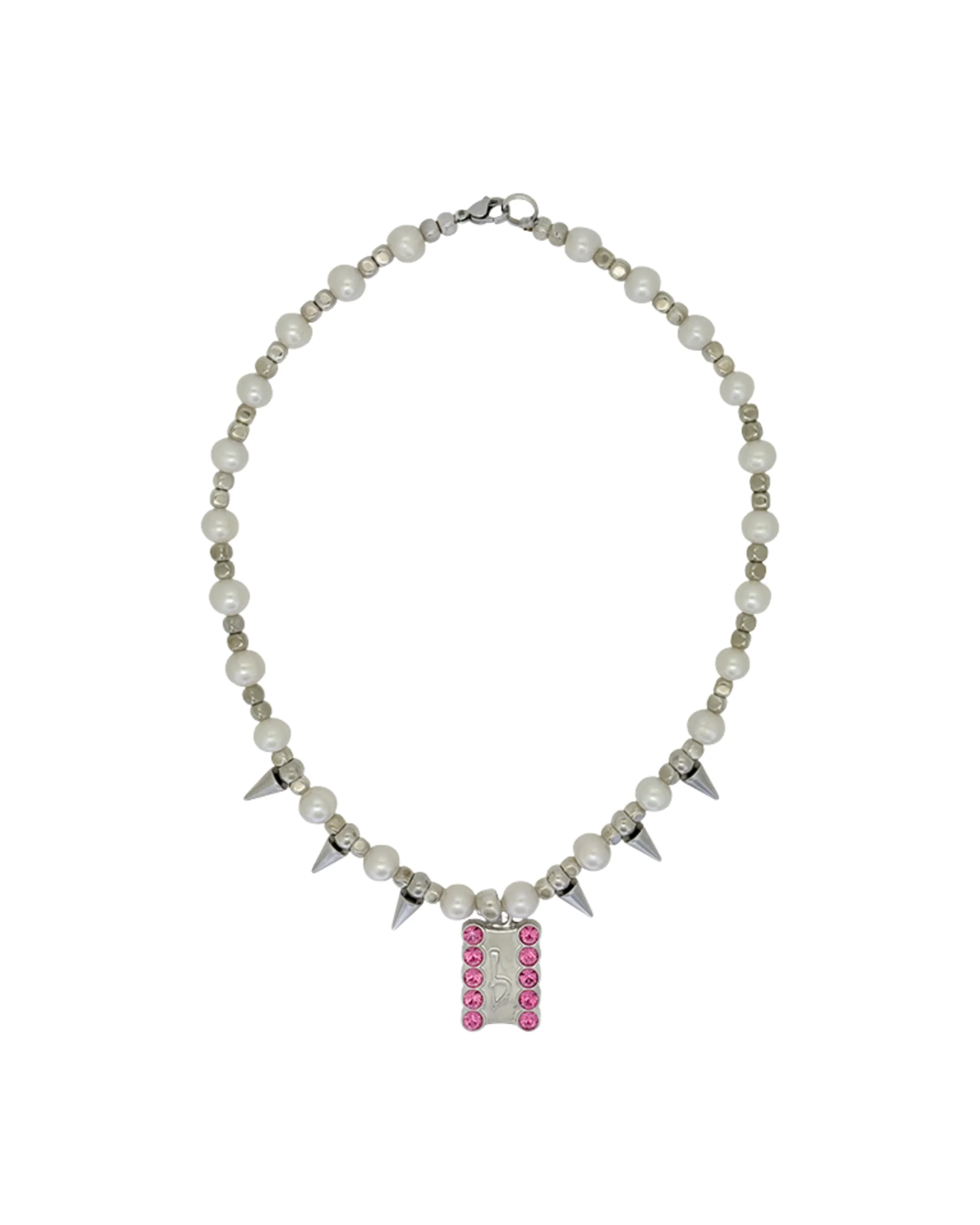 Silver Spikes – Pearl / Rose - Image 3
