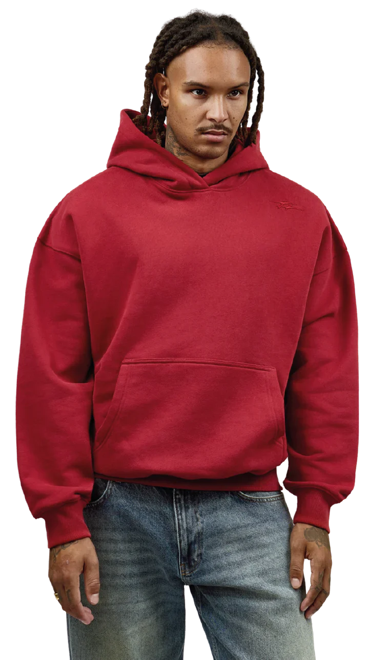 SKIN HOOD BURGUNDY - Image 7